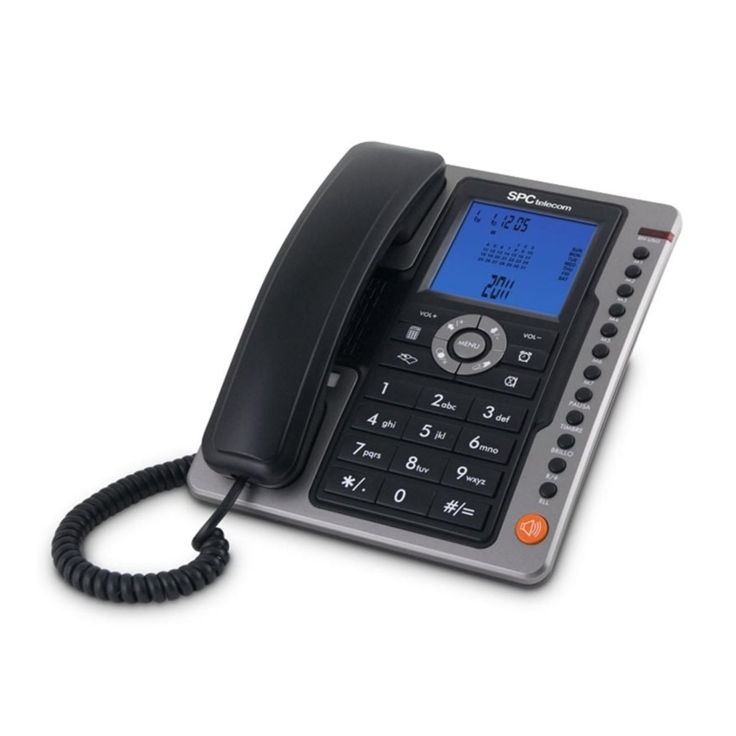 SPC 3604 · Teléfono Fijo · Negro
