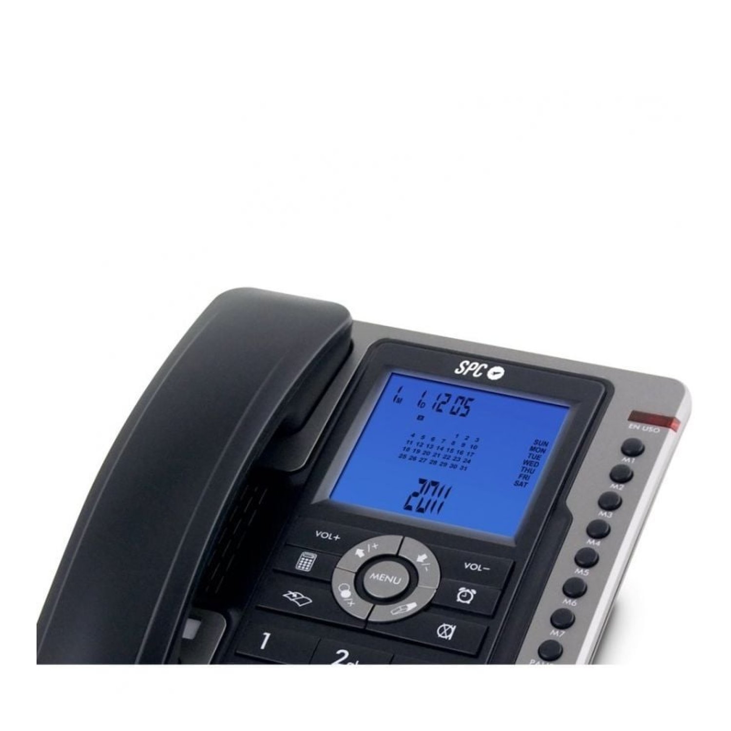 SPC 3604 · Teléfono Fijo · Negro