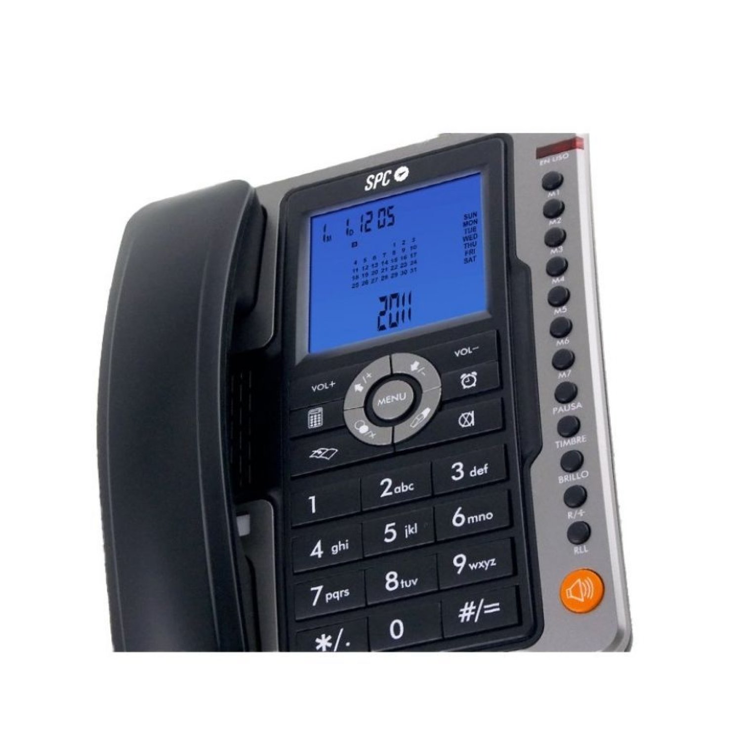 SPC 3604 · Teléfono Fijo · Negro