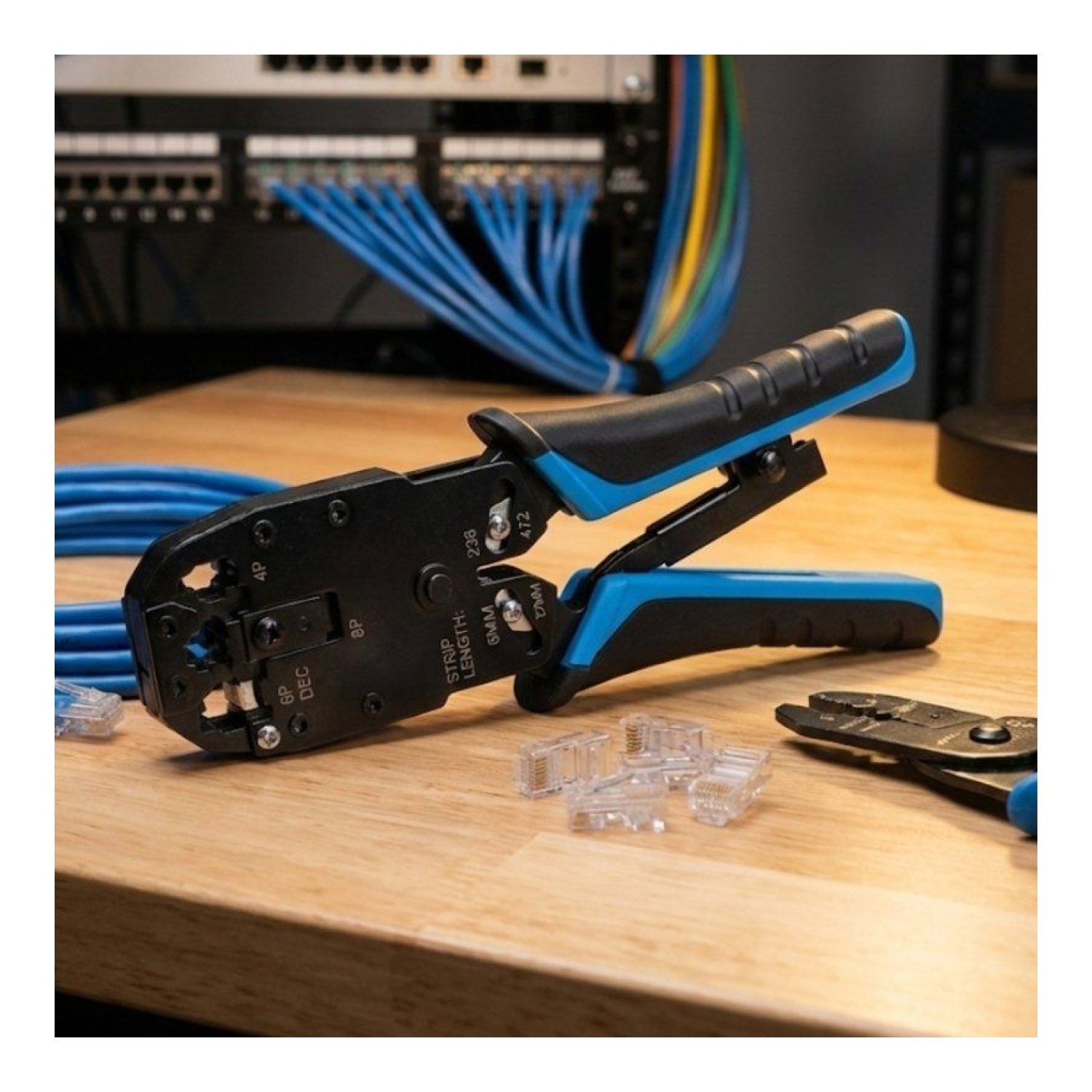 Phasak TD 019 · Crimpadora · RJ11/RJ12/RJ45