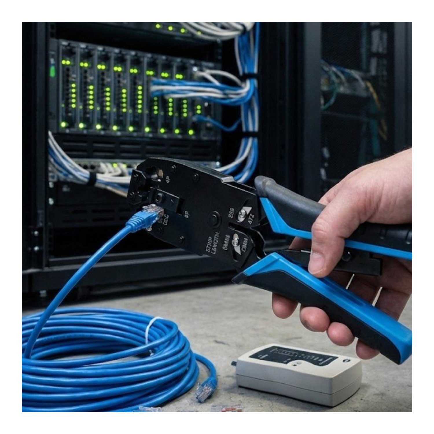Phasak TD 019 · Crimpadora · RJ11/RJ12/RJ45