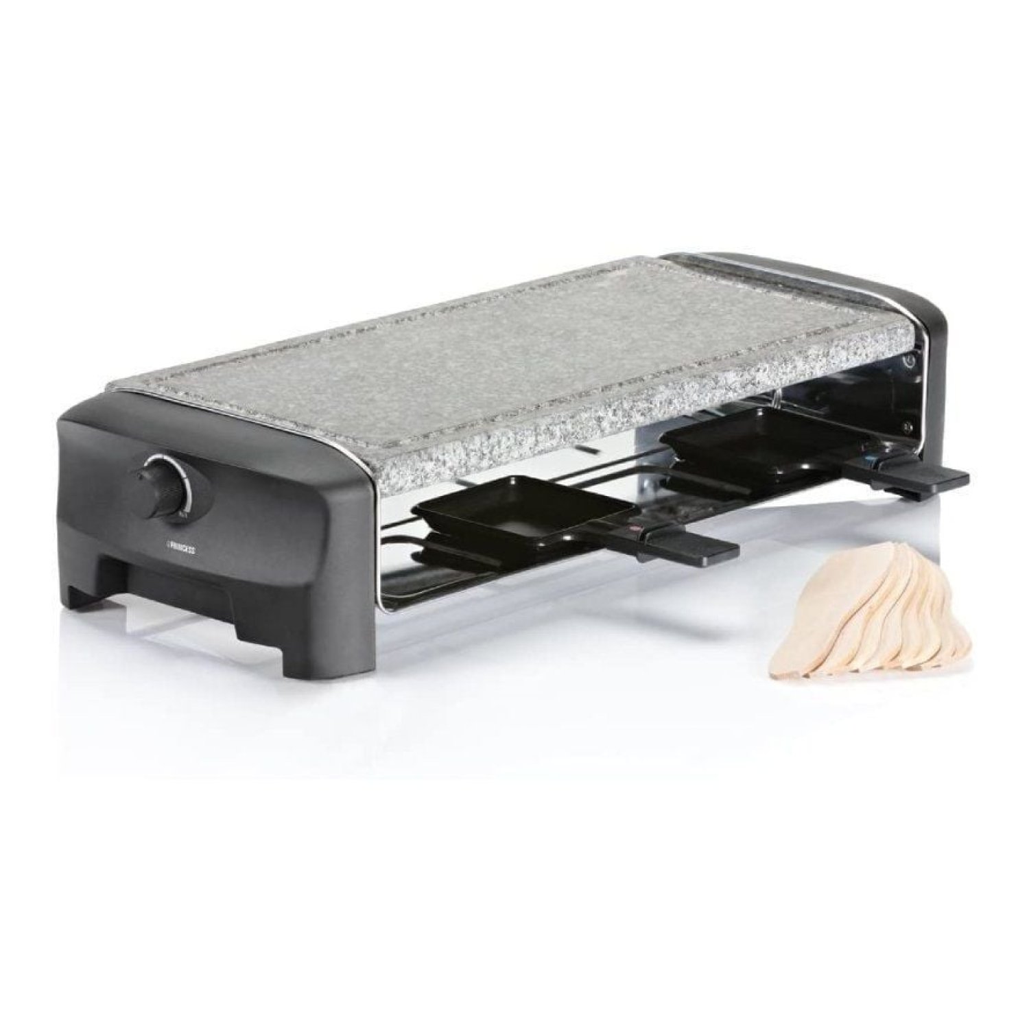 Princess Stone & Raclette Party · 1300W · 450x210mm · Grill y Raclette