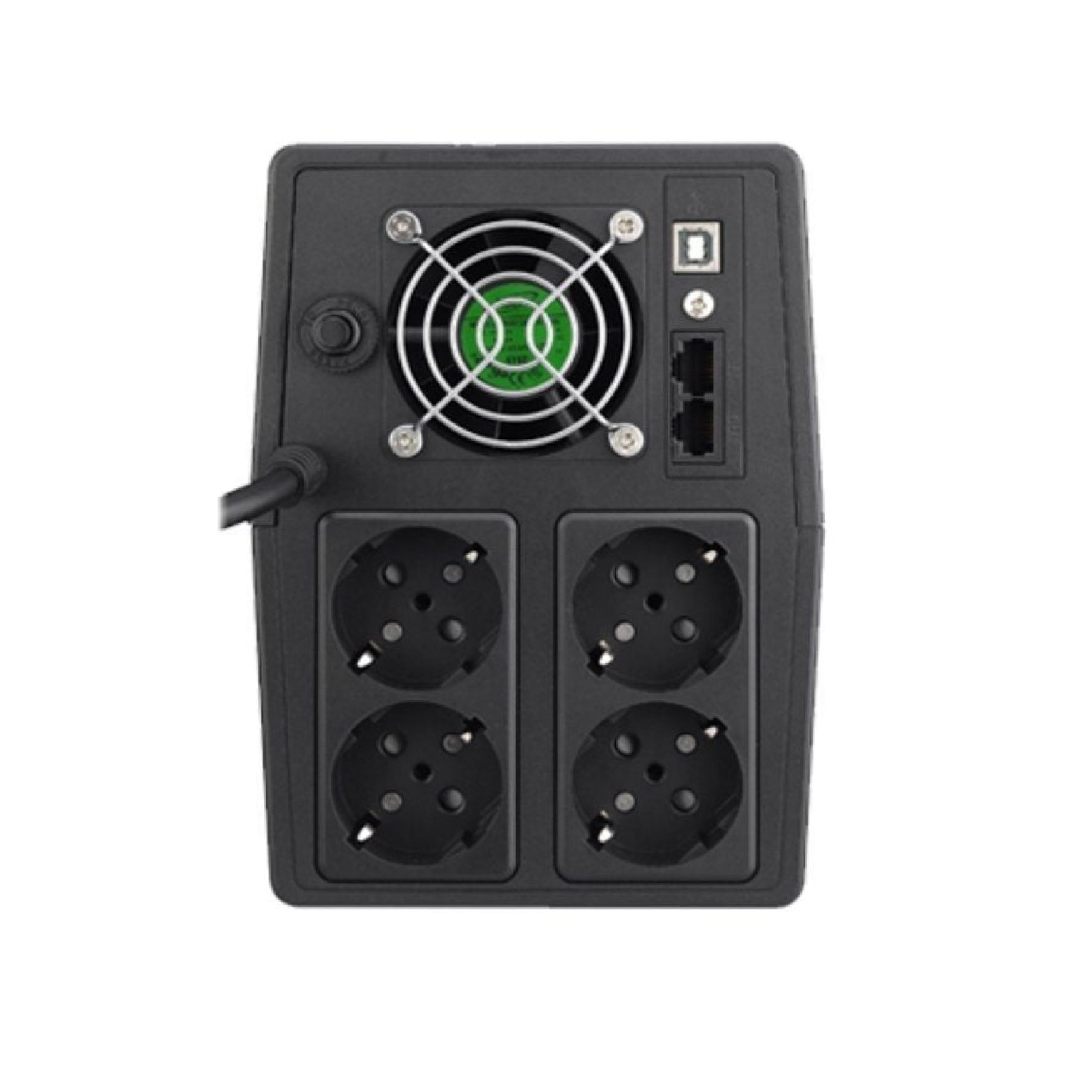 Phasak · SAI Línea Interactiva · 2000 VA · LCD · 4 Salidas · Torre