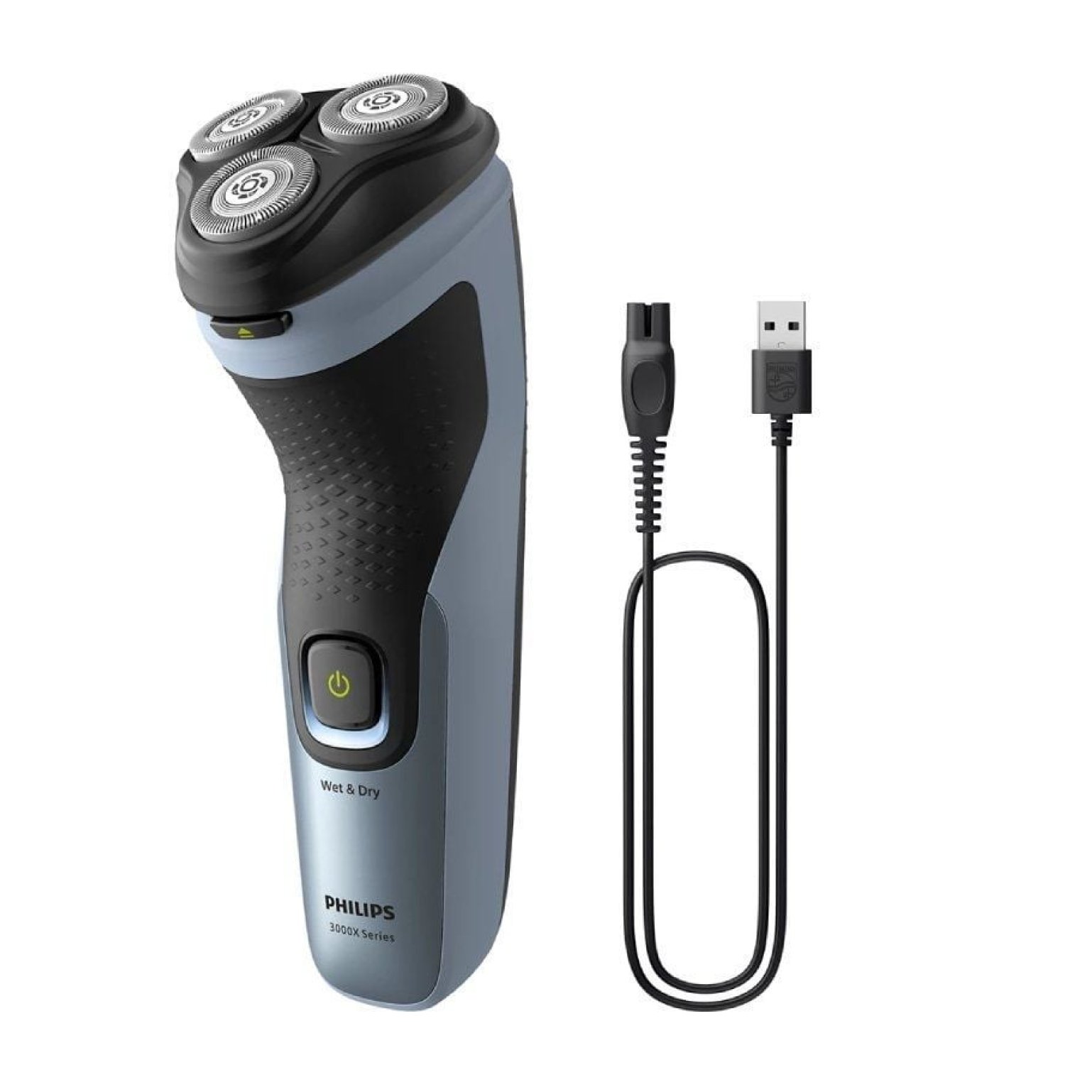 Philips Shaver Series 3000X X3063 · Afeitadora Eléctrica · Batería Recargable · 2 Accesorios