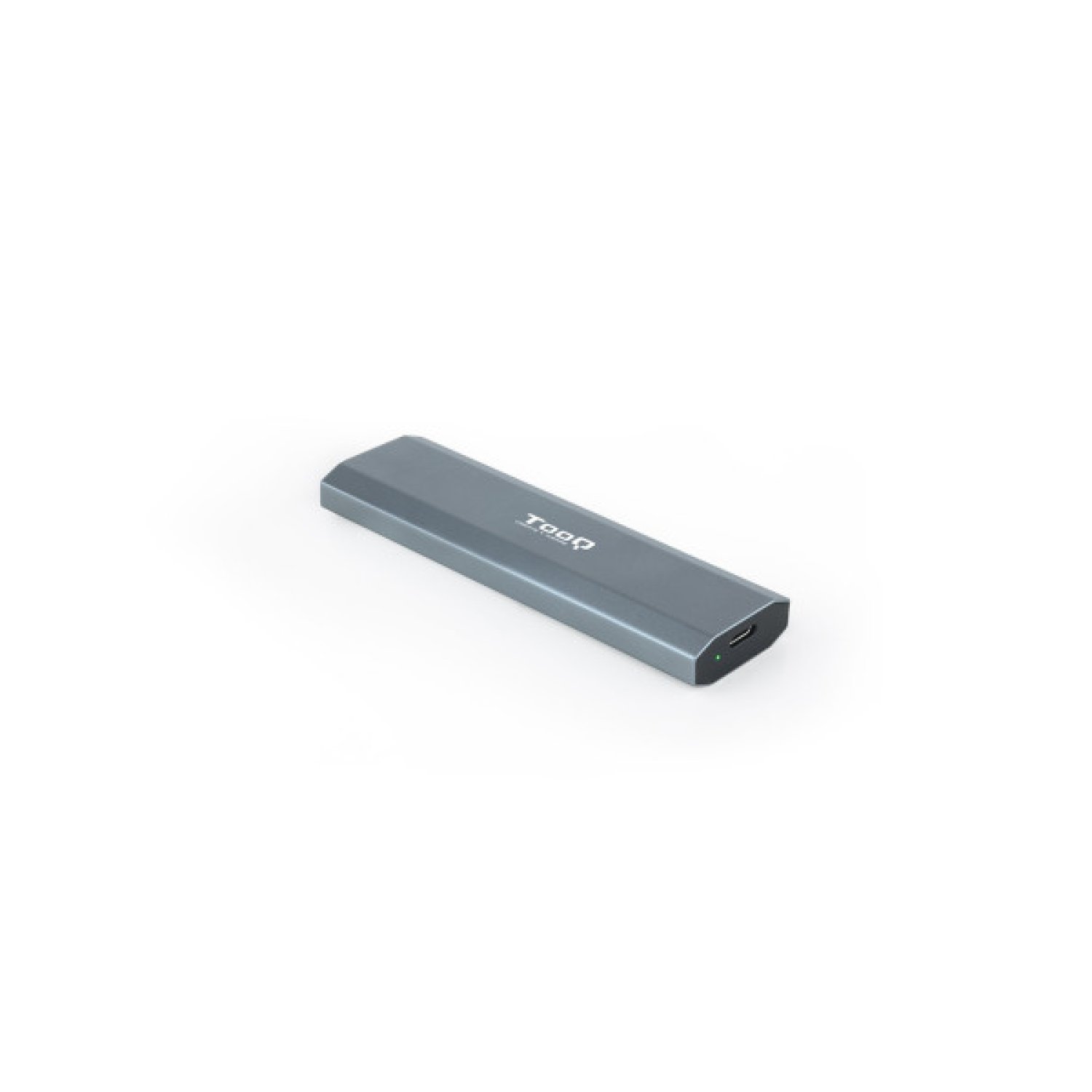 TooQ Caja Externa M.2 NVMe · USB 3.2 · Sin tornillos · TQE-2223G