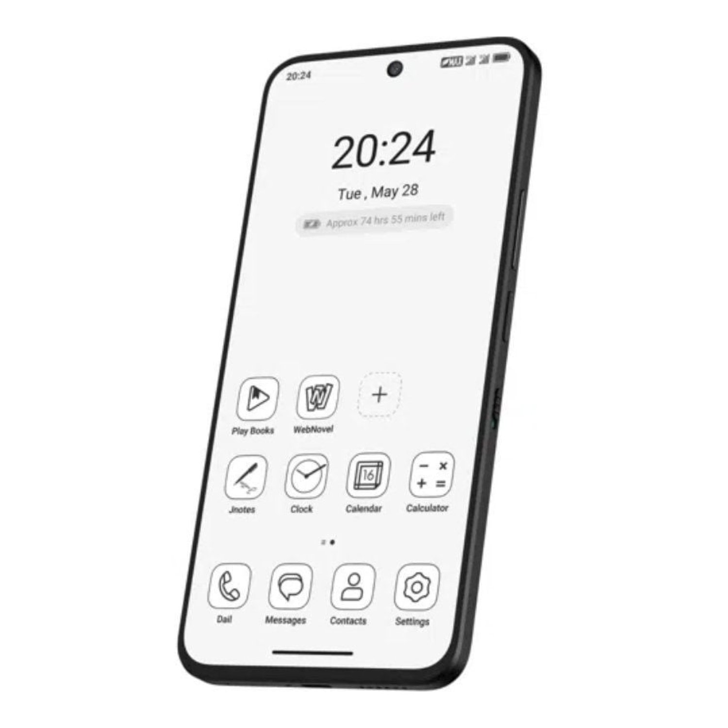 TCL 60 Ultra NXTPAPER · 7,2" · 12GB RAM · 512GB · 5G · Negro Nebulosa