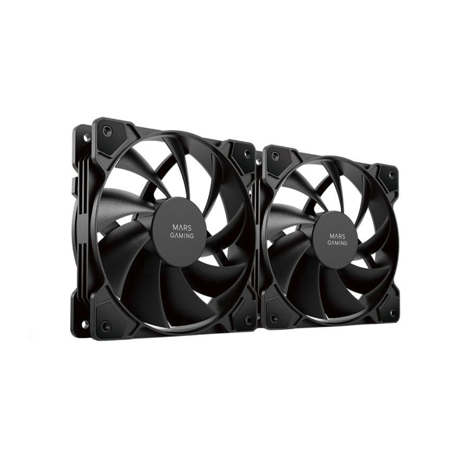 Mars Gaming MF-PWM · Ventilador 12cm · Pack x2 · Control PWM