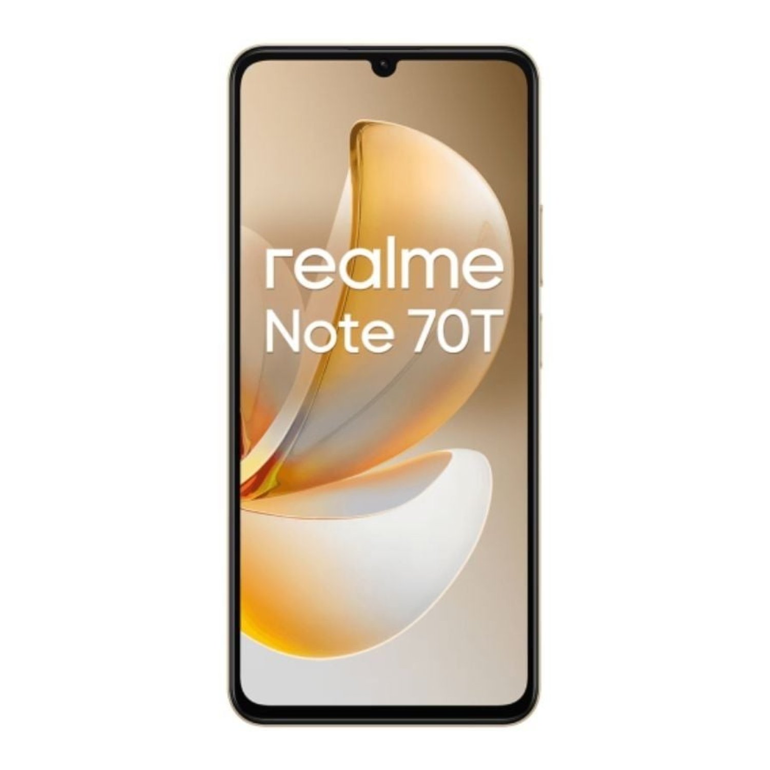 Realme Note 70T · 6,74" · 4GB RAM · 128GB · Dorado Playa