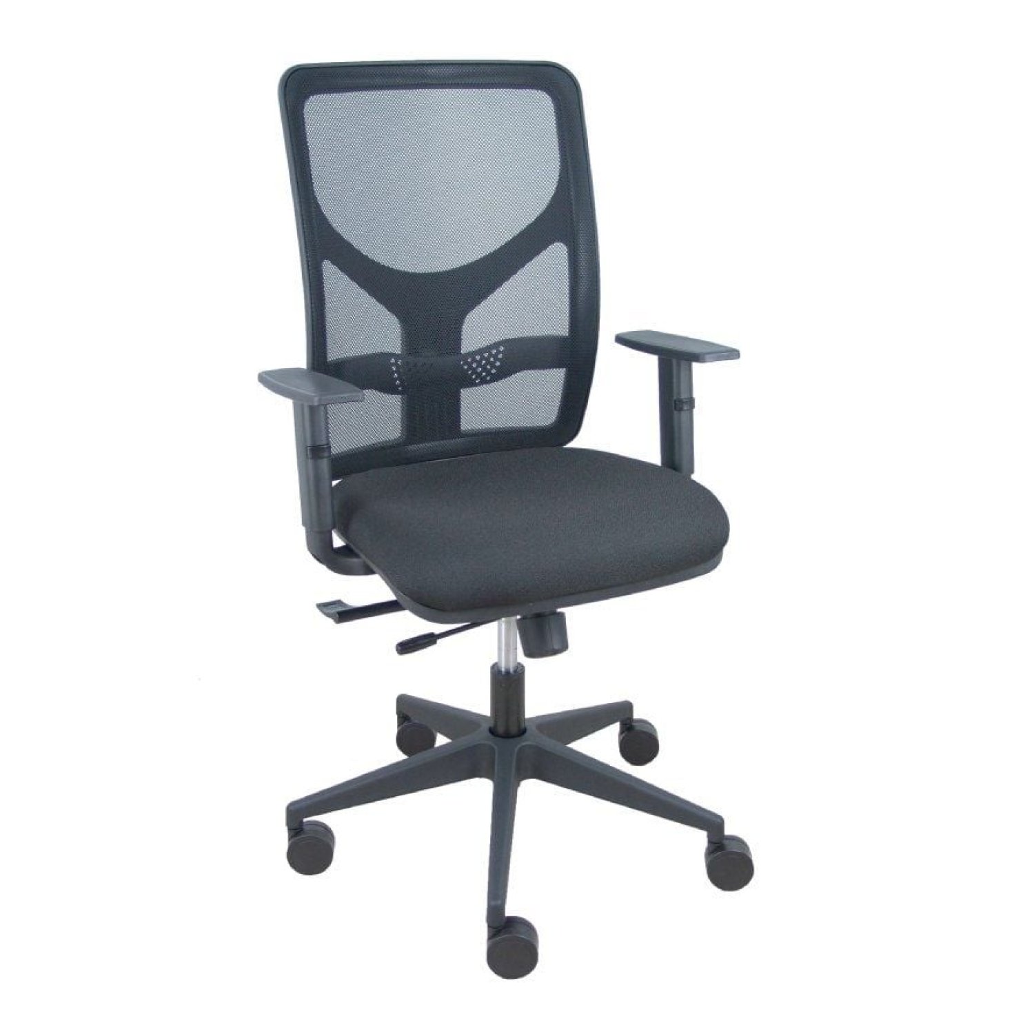 Piqueras y Crespo Motilla Traslack · Silla de Oficina Ergonómica · Negro · Altura Ajustable