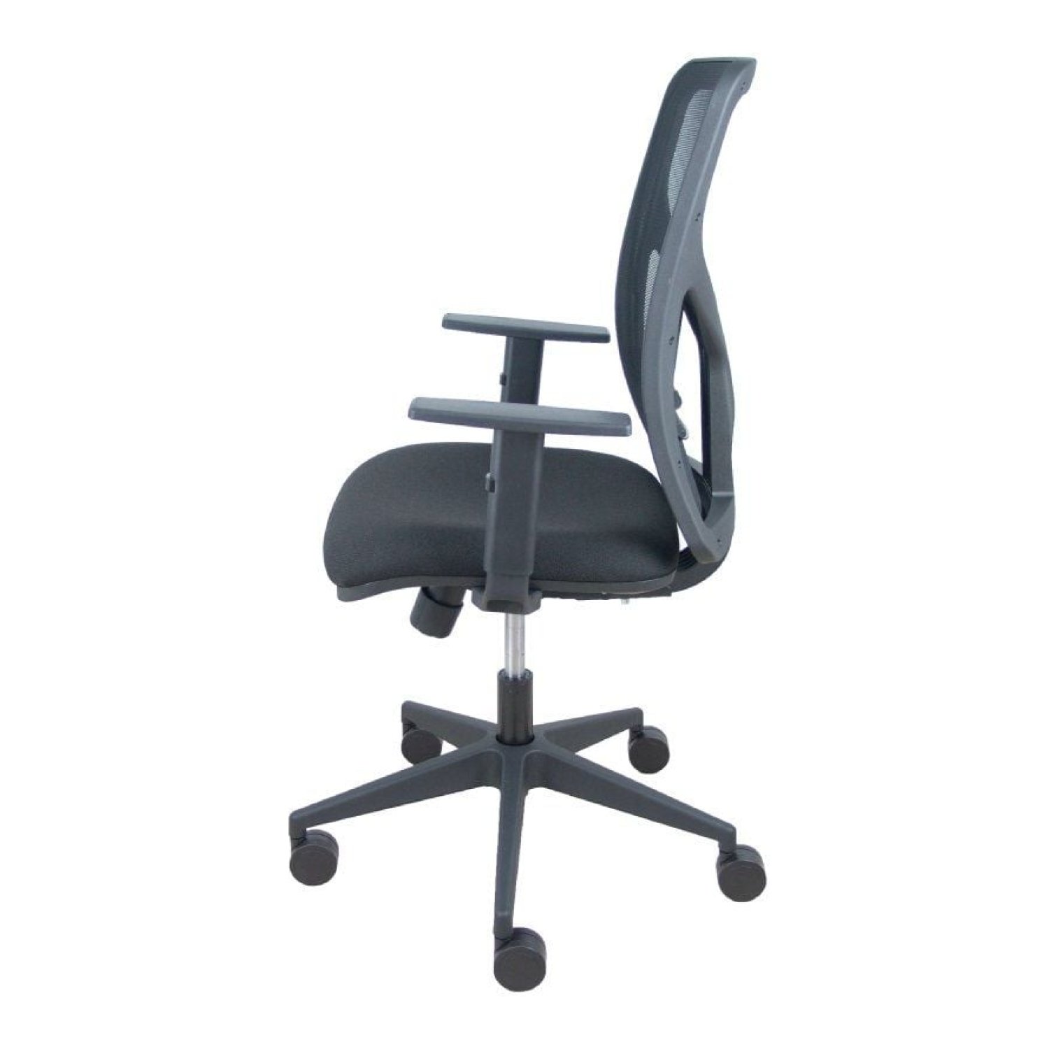 Piqueras y Crespo Motilla Traslack · Silla de Oficina Ergonómica · Negro · Altura Ajustable