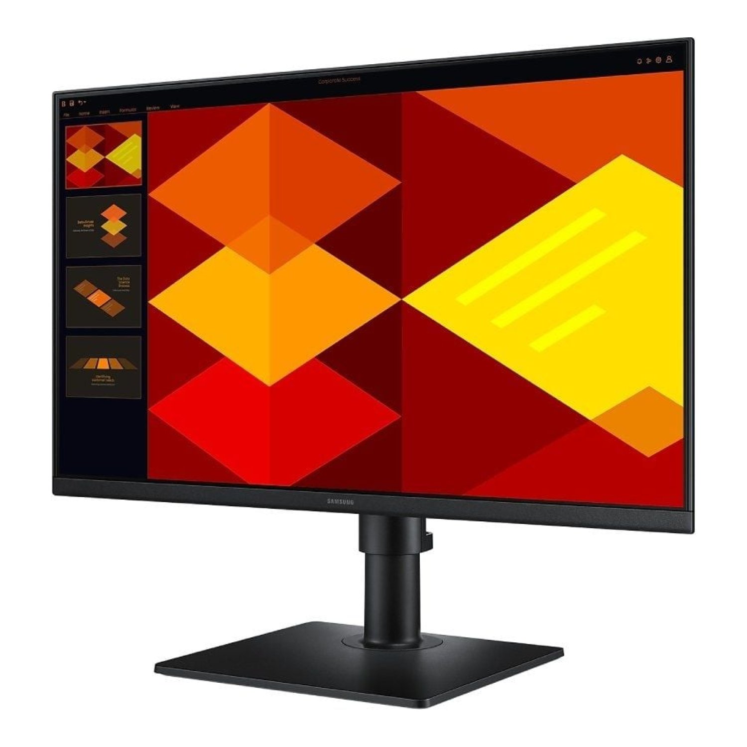 Samsung Essential Monitor S24D402 · 24" · Full HD · Regulable altura · Negro