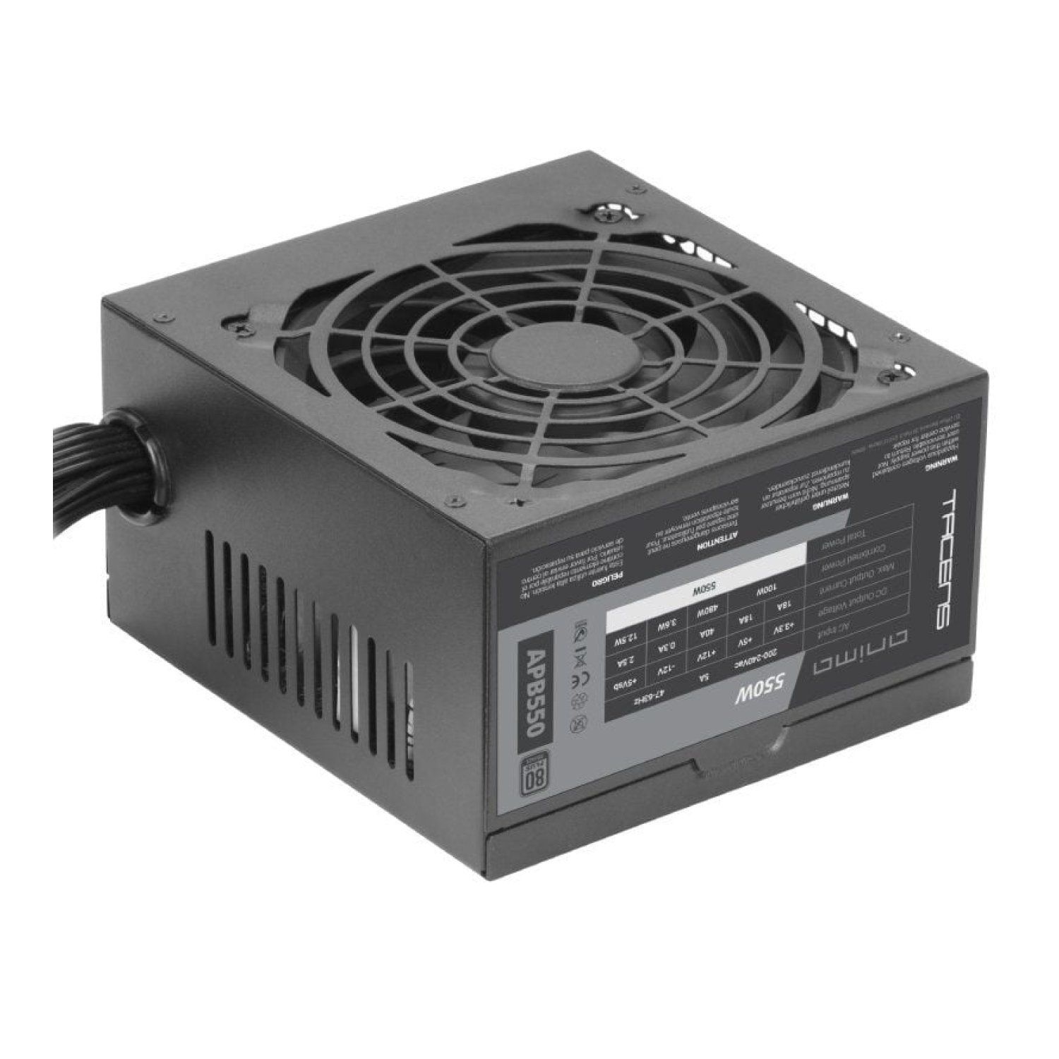 Fuente de Alimentación Anima APB550/ 550W/ Ventilador 12cm/ 80 Plus Bronze