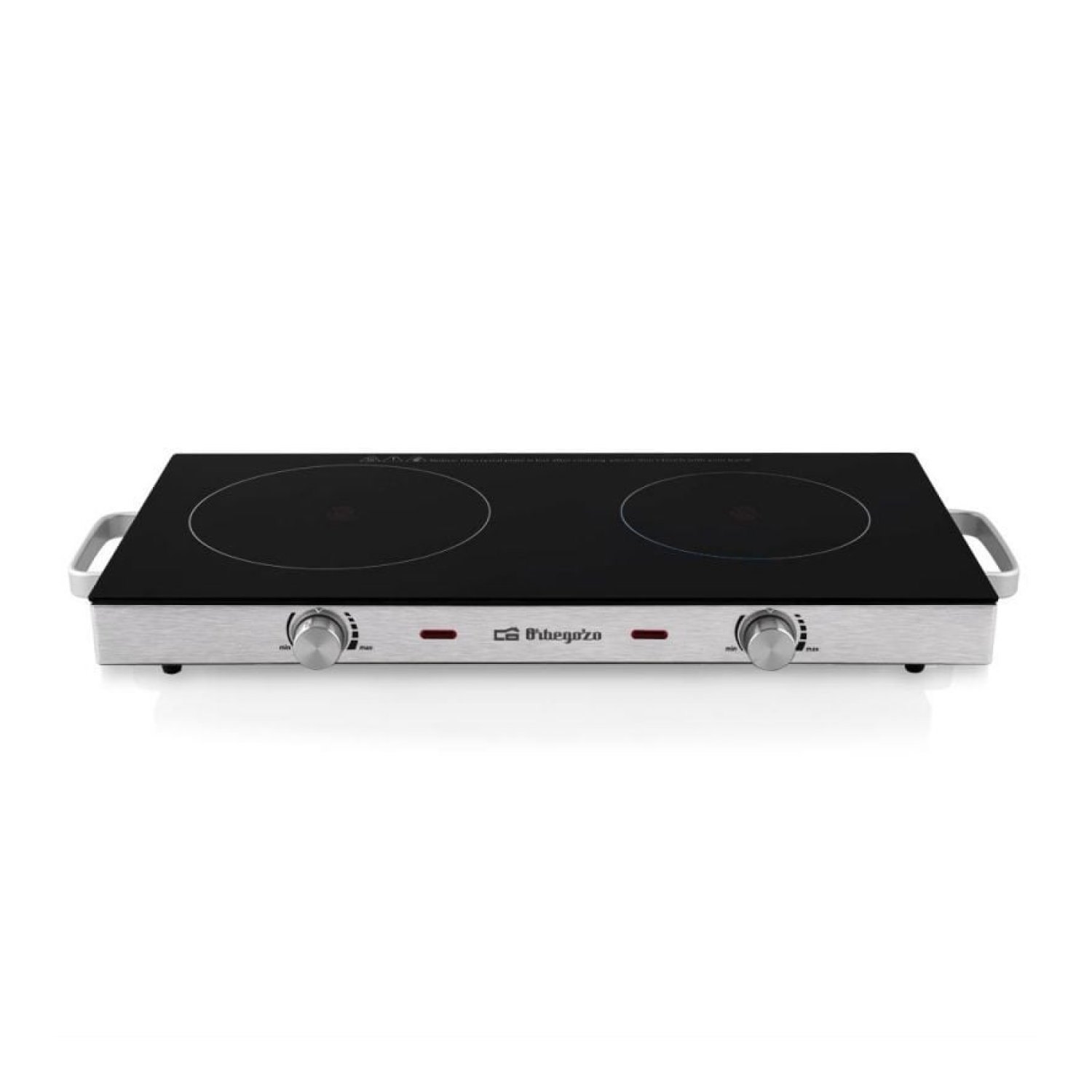 Orbegozo PCE6000 · Vitrocerámica 2 Placas · 170-205mm · 1000-1800W