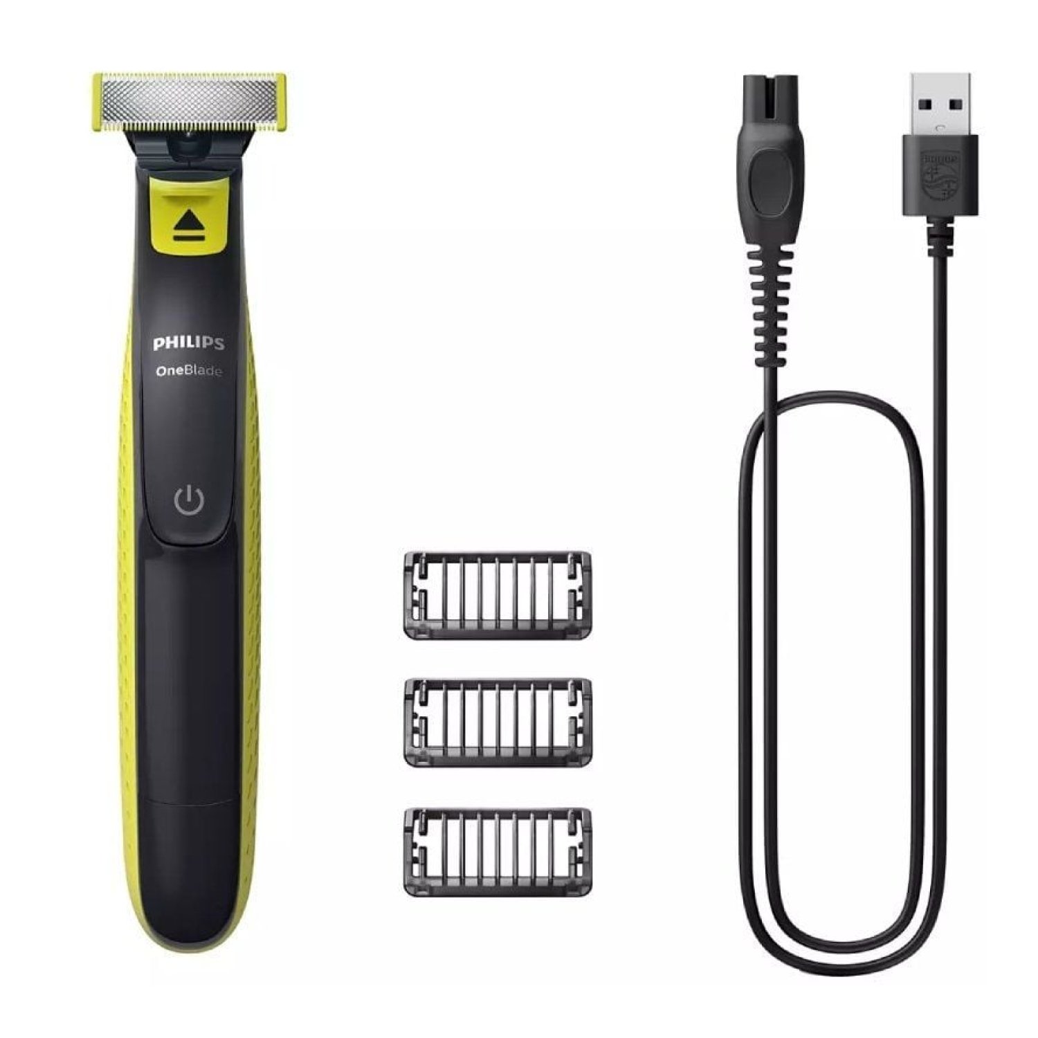 Philips OneBlade QP2724/10 · Cortabarba · Batería · 3 Accesorios