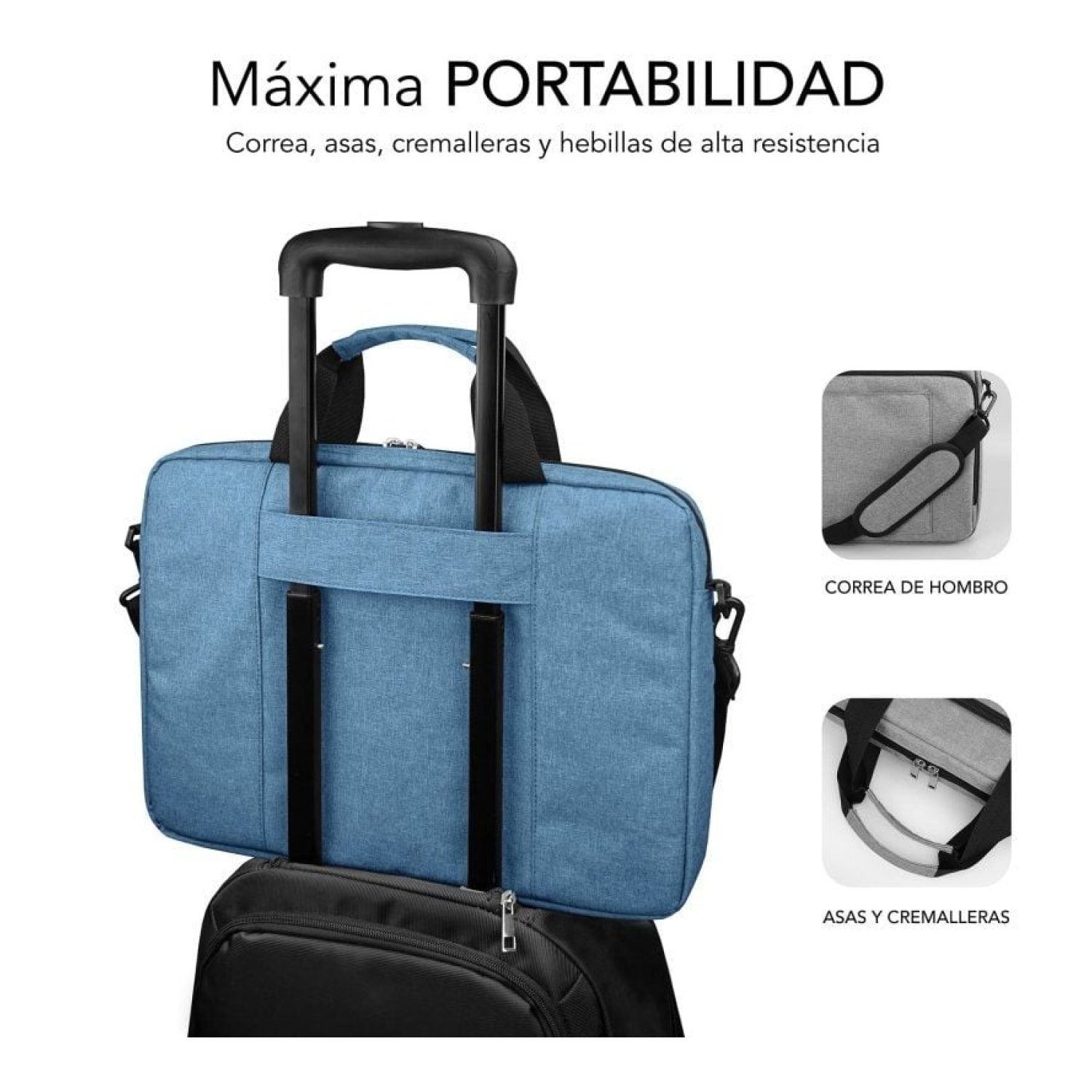 Subblim Air Padding · Mochila para Portátil · Hasta 15,6" · Azul