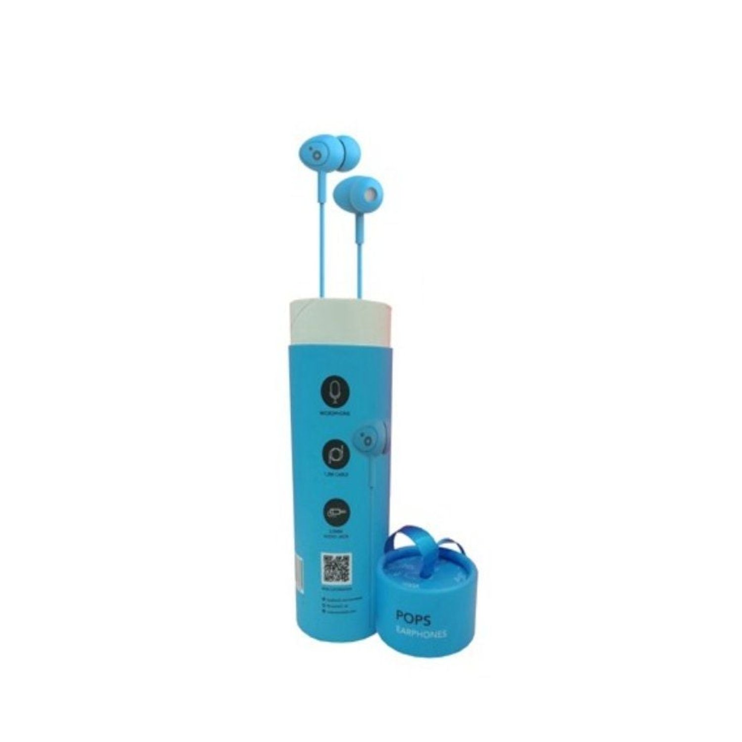 Sunstech Pops · Auriculares Intrauditivos · Micrófono · Jack 3.5 · Azules