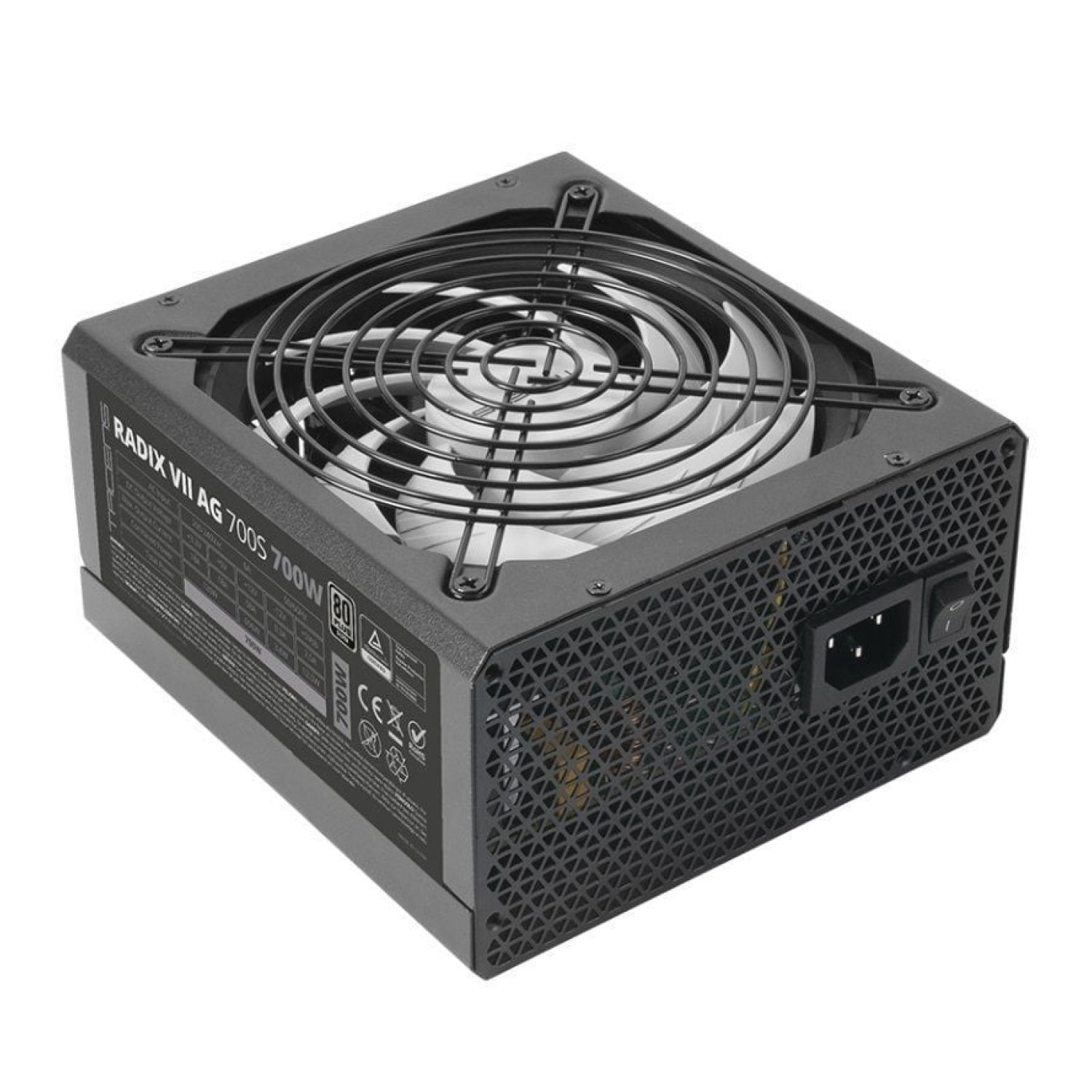 Tacens Radix VII AG · 700W · 80 Plus Silver · Ventilador 14cm