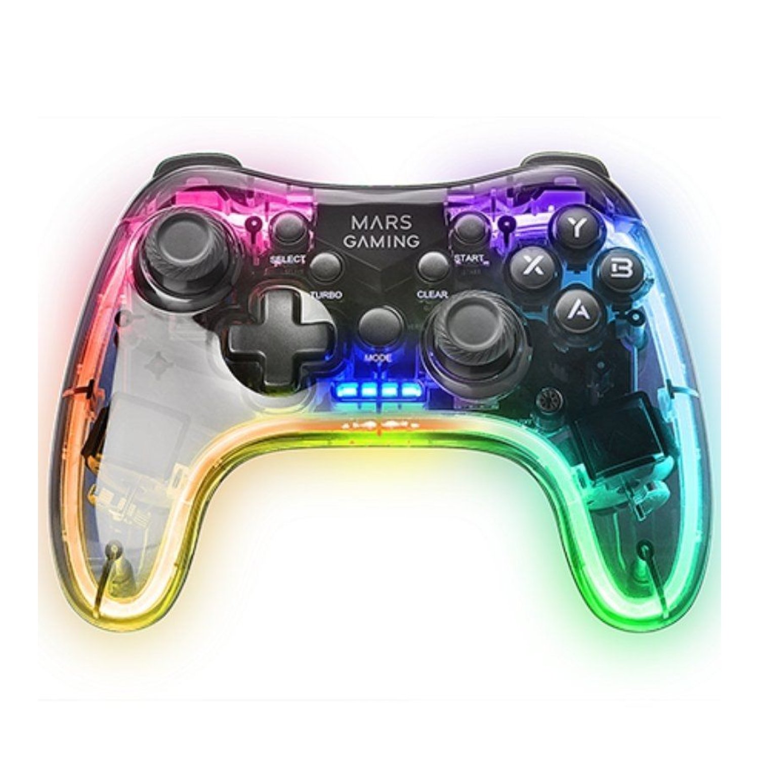 Mars Gaming MGP-24 · Gamepad Inalámbrico · Compatible PC/Consola