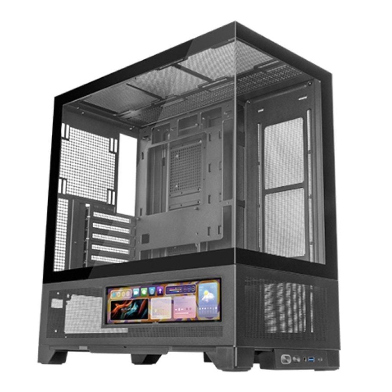 Mars Gaming MC-LCDX · Caja Semitorre Gaming · Panel LCD · ATX