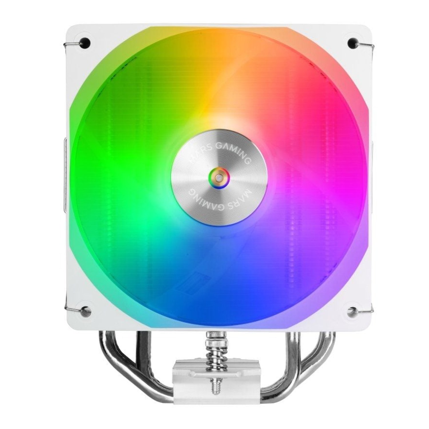 Mars Gaming MCPU-X4ARGB · Disipador CPU · 12cm · ARGB · Blanco