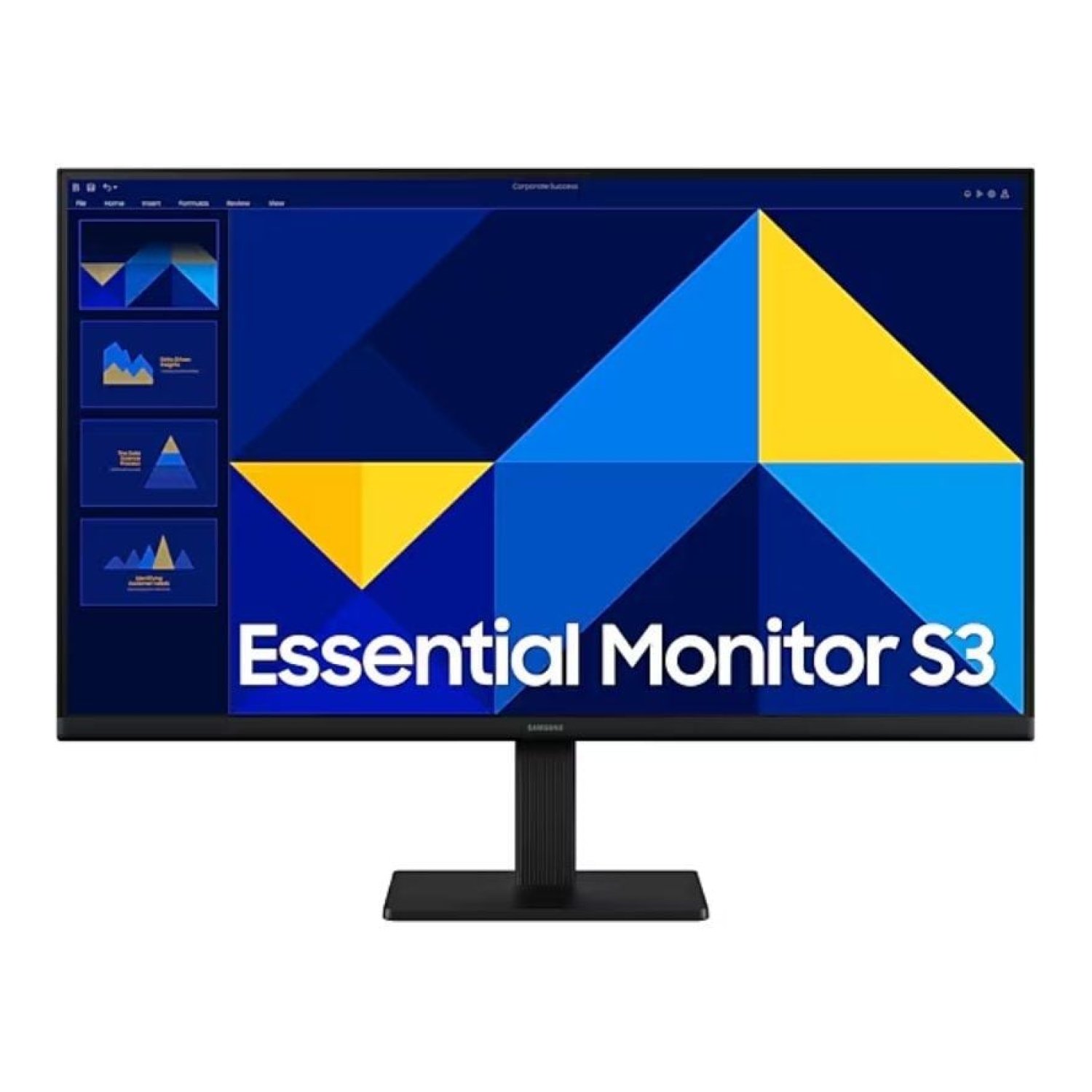 Samsung Essential Monitor S27D304GAU · 27" Full HD · Panel VA · Negro