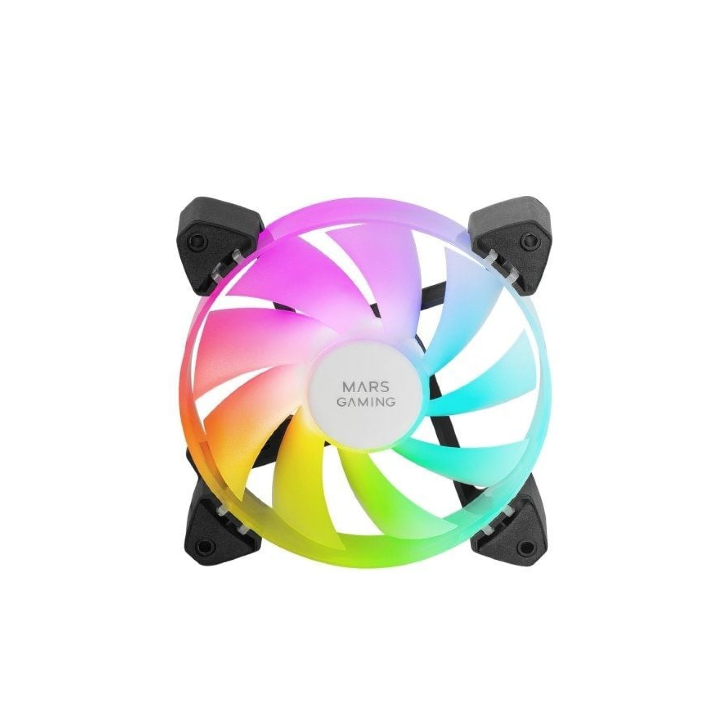 Pack 3 Ventiladores Mars Gaming MF-3A/ 12cm/ ARGB