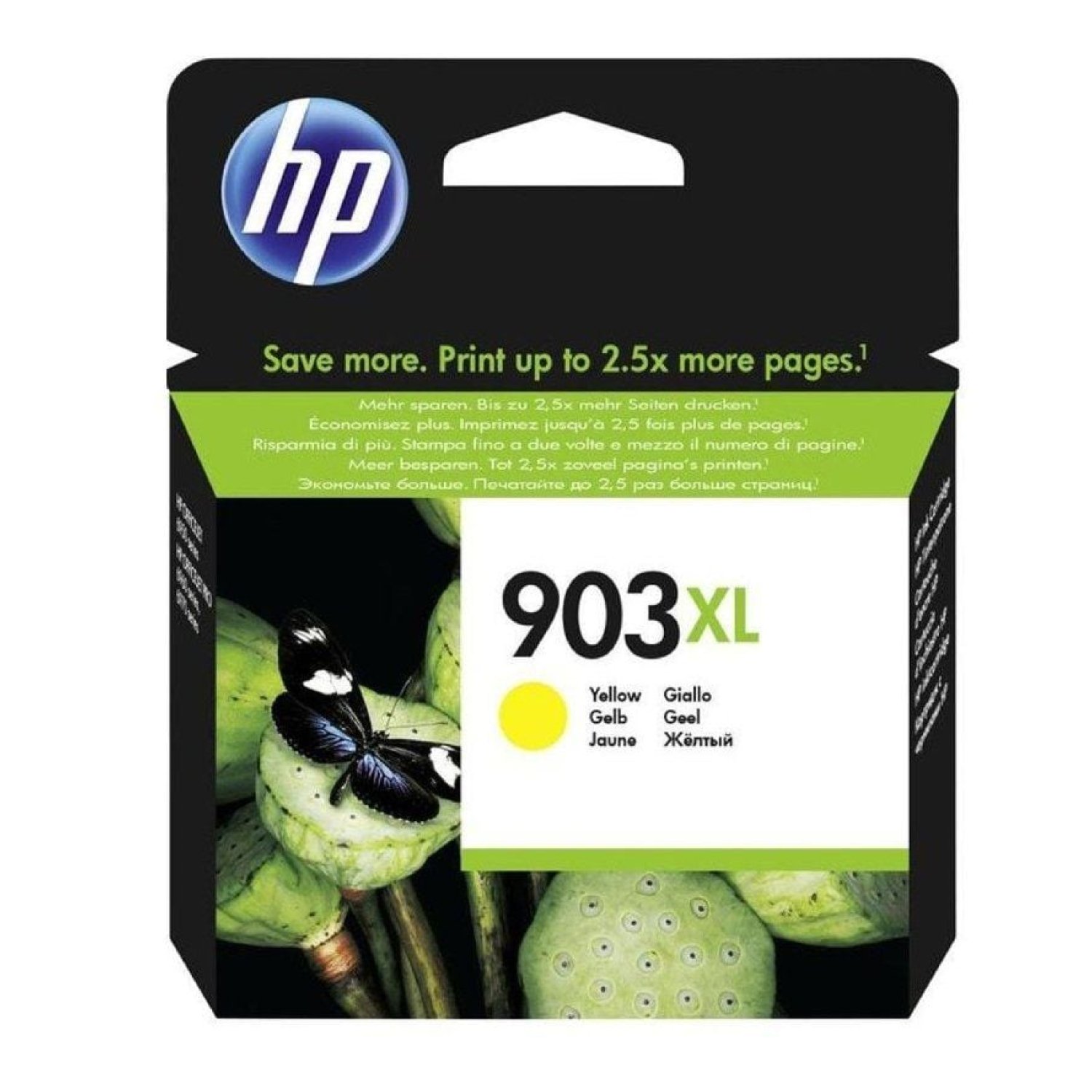 HP Cartucho Tinta nº903 XL · Amarillo · Alta Capacidad
