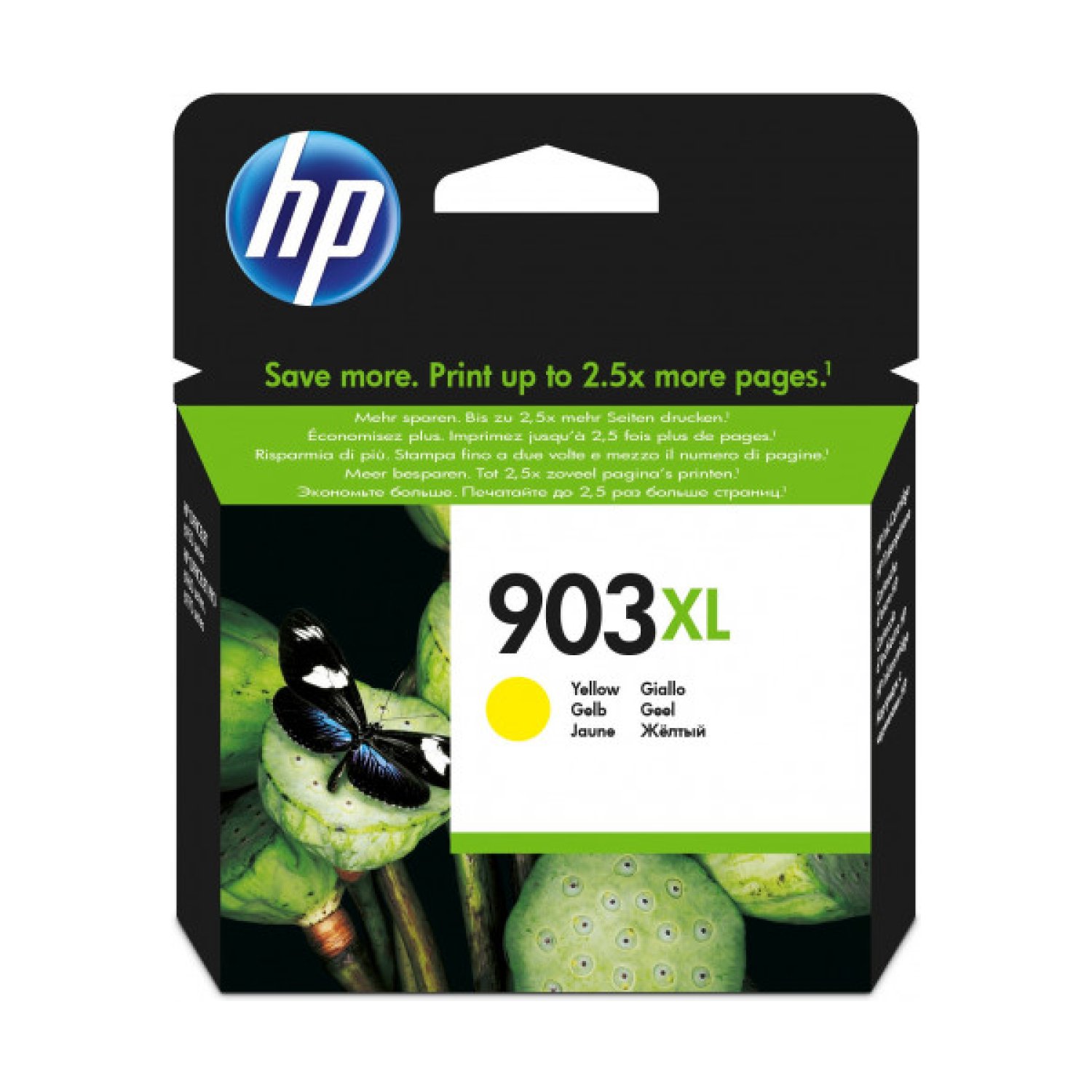 HP Cartucho Tinta nº903 XL · Amarillo · Alta Capacidad