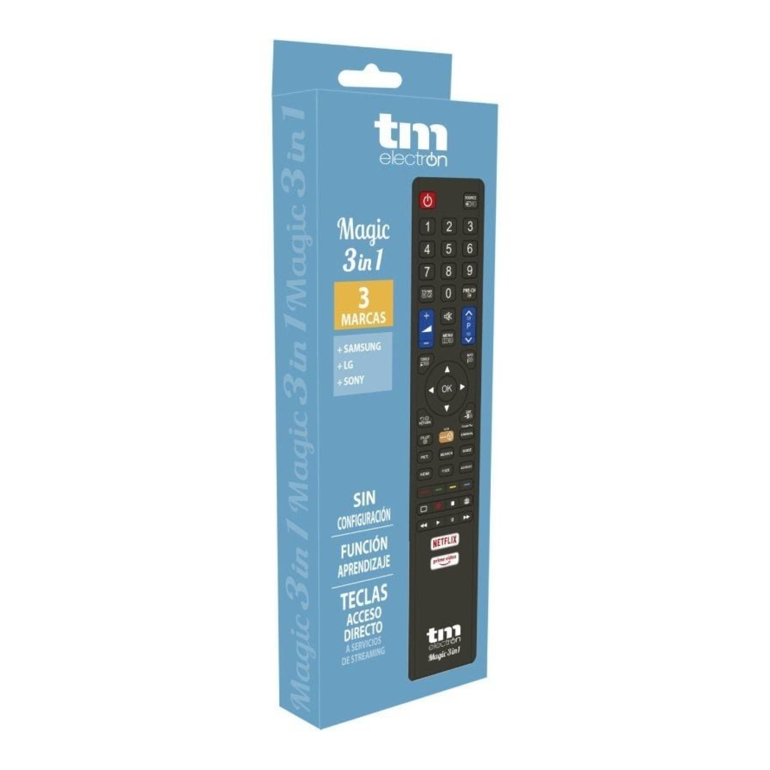TM Electron · Mando Universal Magic 3 en 1 · Compatible Samsung/LG/Sony