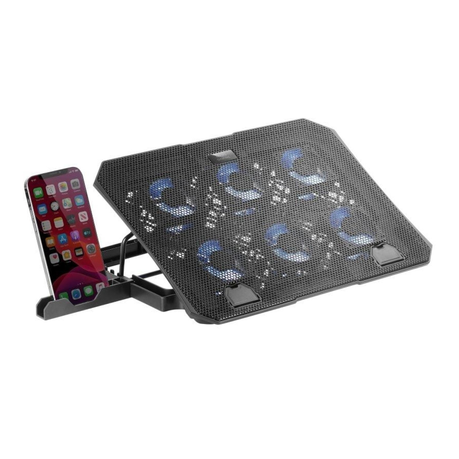 Mars Gaming MNBC23 · Soporte Refrigerante · Hasta 16" · LED · Portátiles