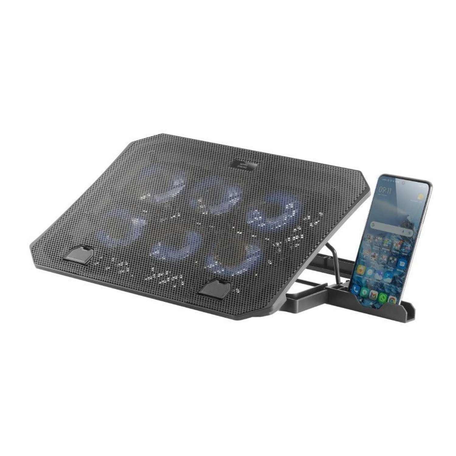 Mars Gaming MNBC23 · Soporte Refrigerante · Hasta 16" · LED · Portátiles