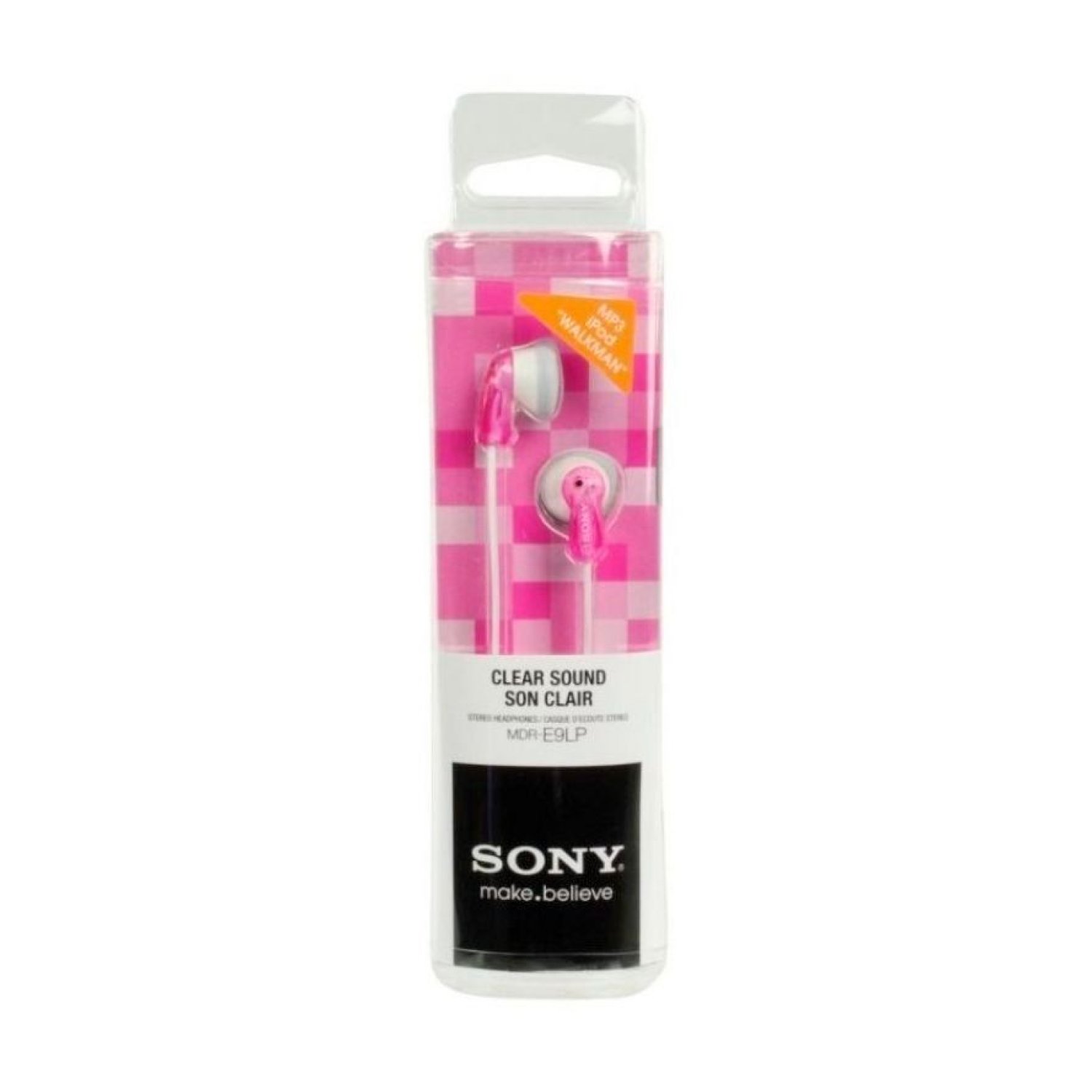Auriculares Intrauditivos Sony MDR-E9LP/ Jack 3.5/ Rosas