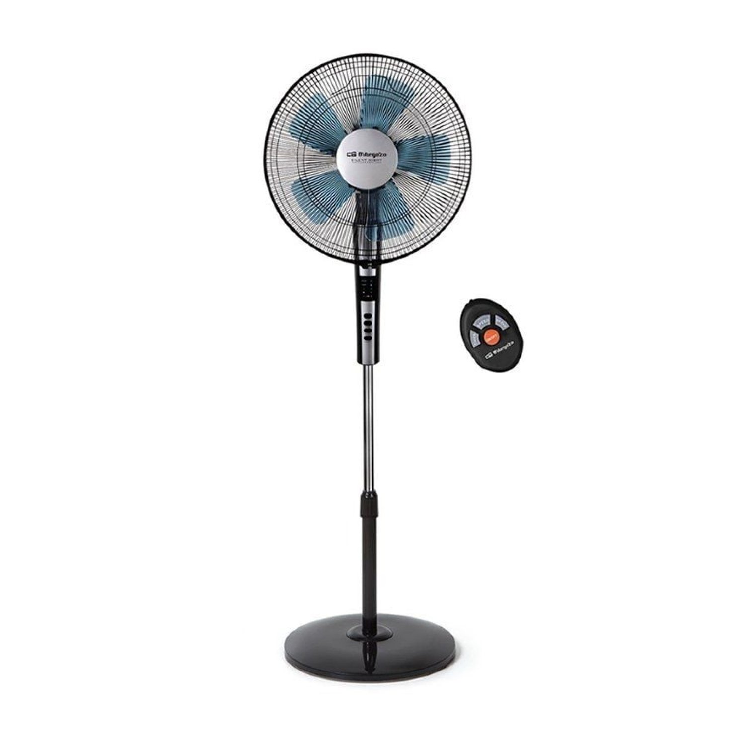 Orbegozo SF 0640 · Ventilador de Pie 40cm · 65W · 5 Aspas · 2 Velocidades