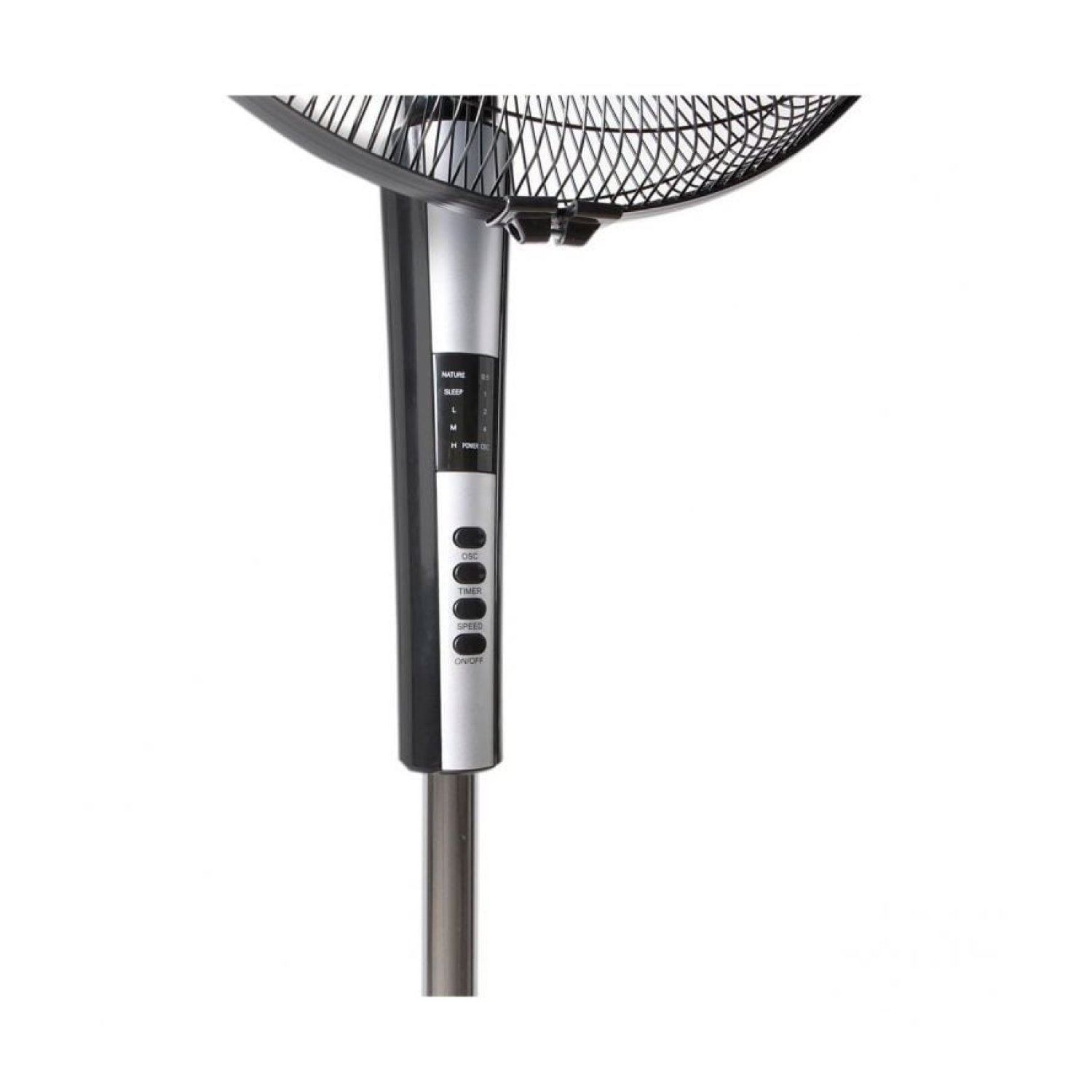 Orbegozo SF 0640 · Ventilador de Pie 40cm · 65W · 5 Aspas · 2 Velocidades