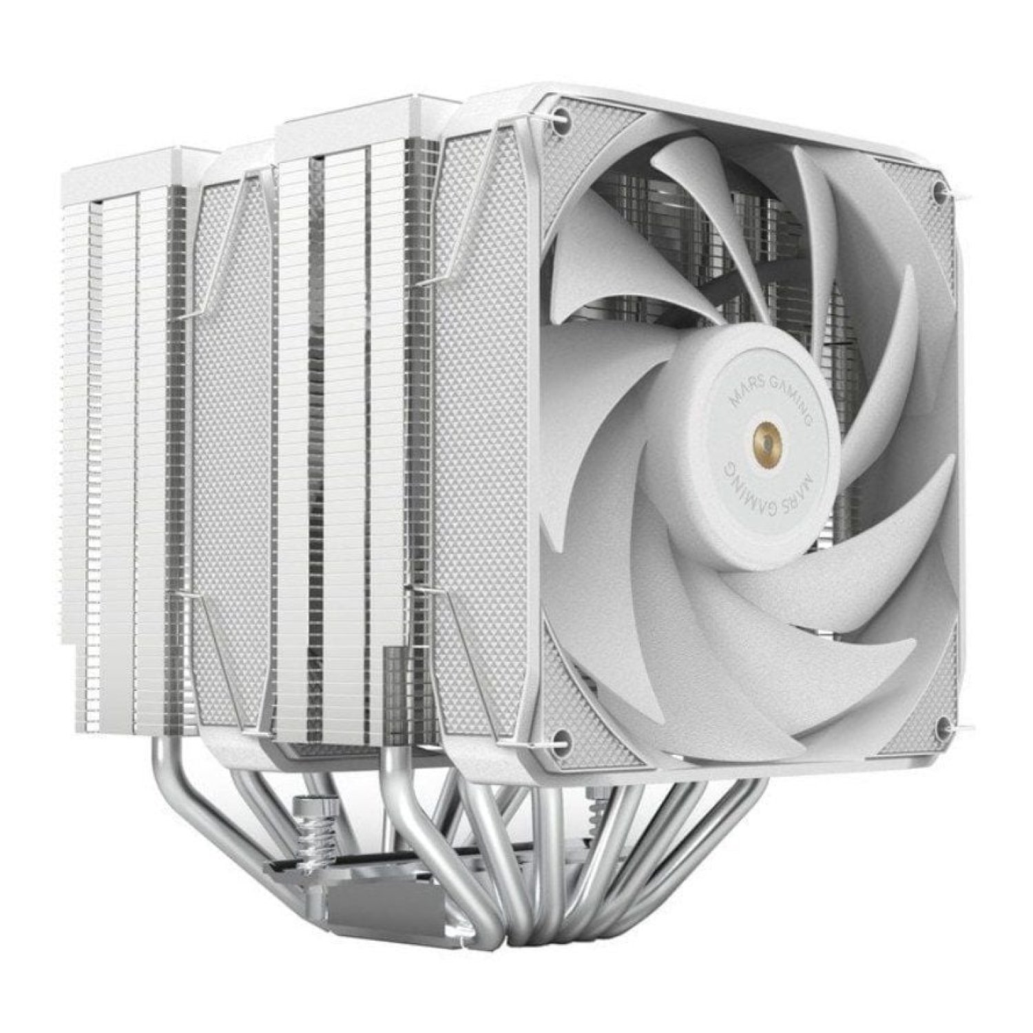 Mars Gaming MCPU-XU6 · Disipador con Ventilador · 2x 12cm · Blanco