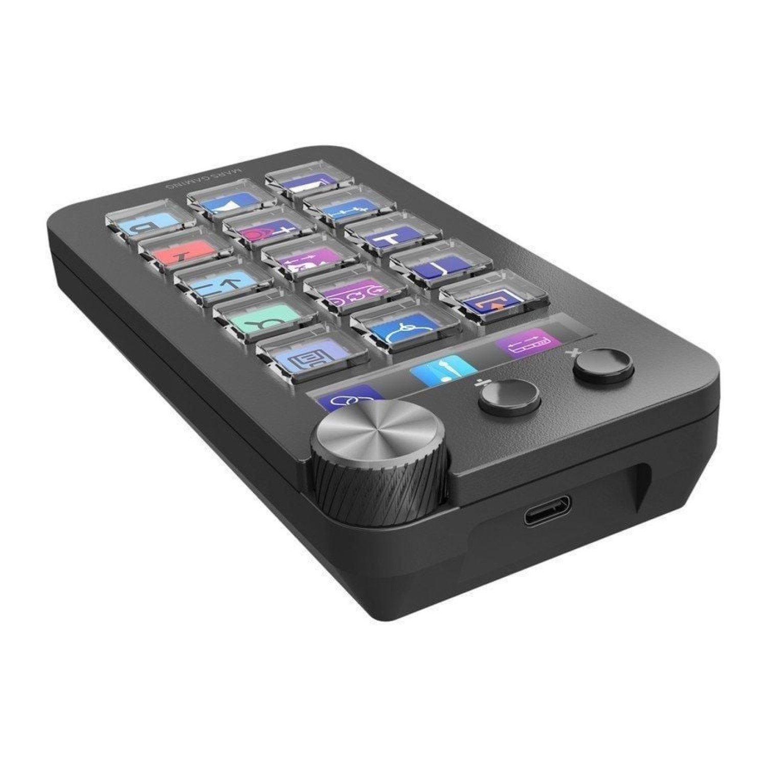 Mars Gaming MSD-NEO · Control Deck · 15 Teclas LCD · 1 Rueda · Negro