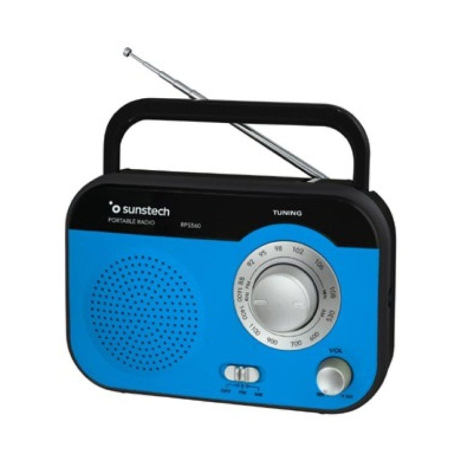 Sunstech RPS560 · Radio Portátil · Azul