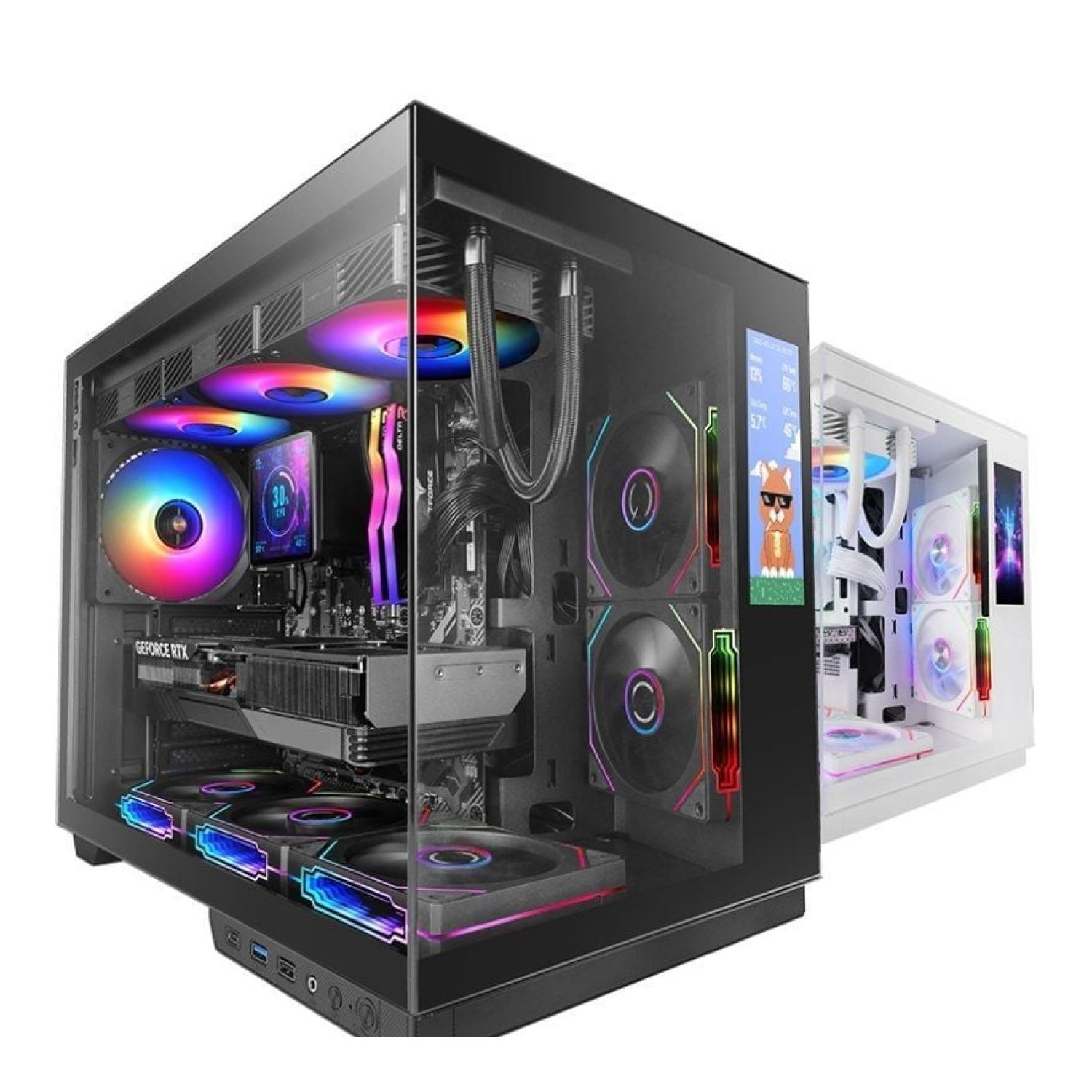 Mars Gaming MC-Mirage · Caja Gaming Semitorre · ATX · Diseño Moderno