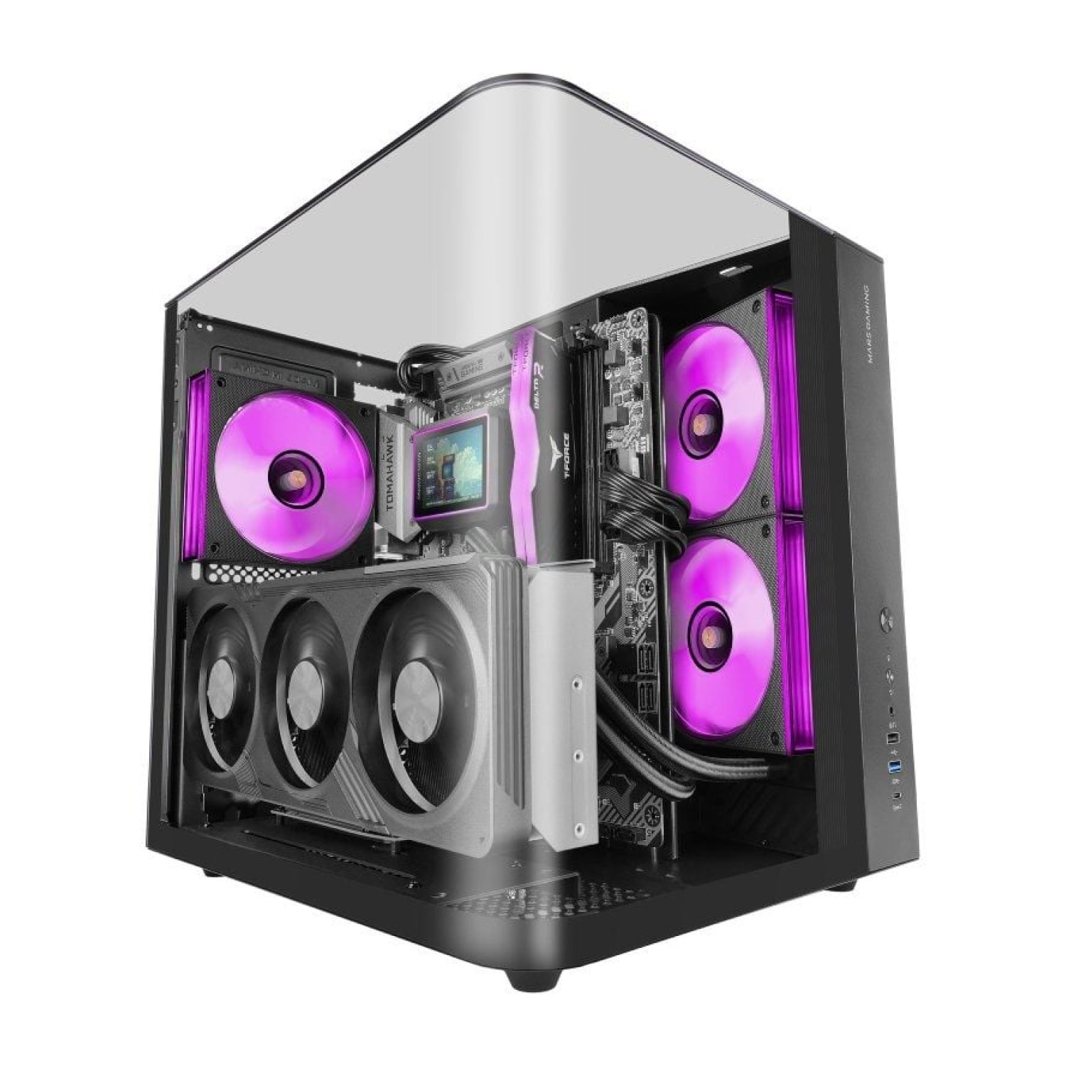 Mars Gaming MC-Infiniolite · Caja Semitorre Gaming ATX · Diseño Moderno