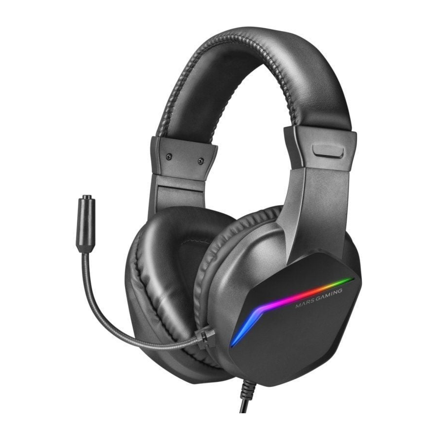 Pack Gaming Mars Gaming MCP-RGB3/ Teclado RGB + Ratón Óptico + Alfombrilla XXL + Auriculares