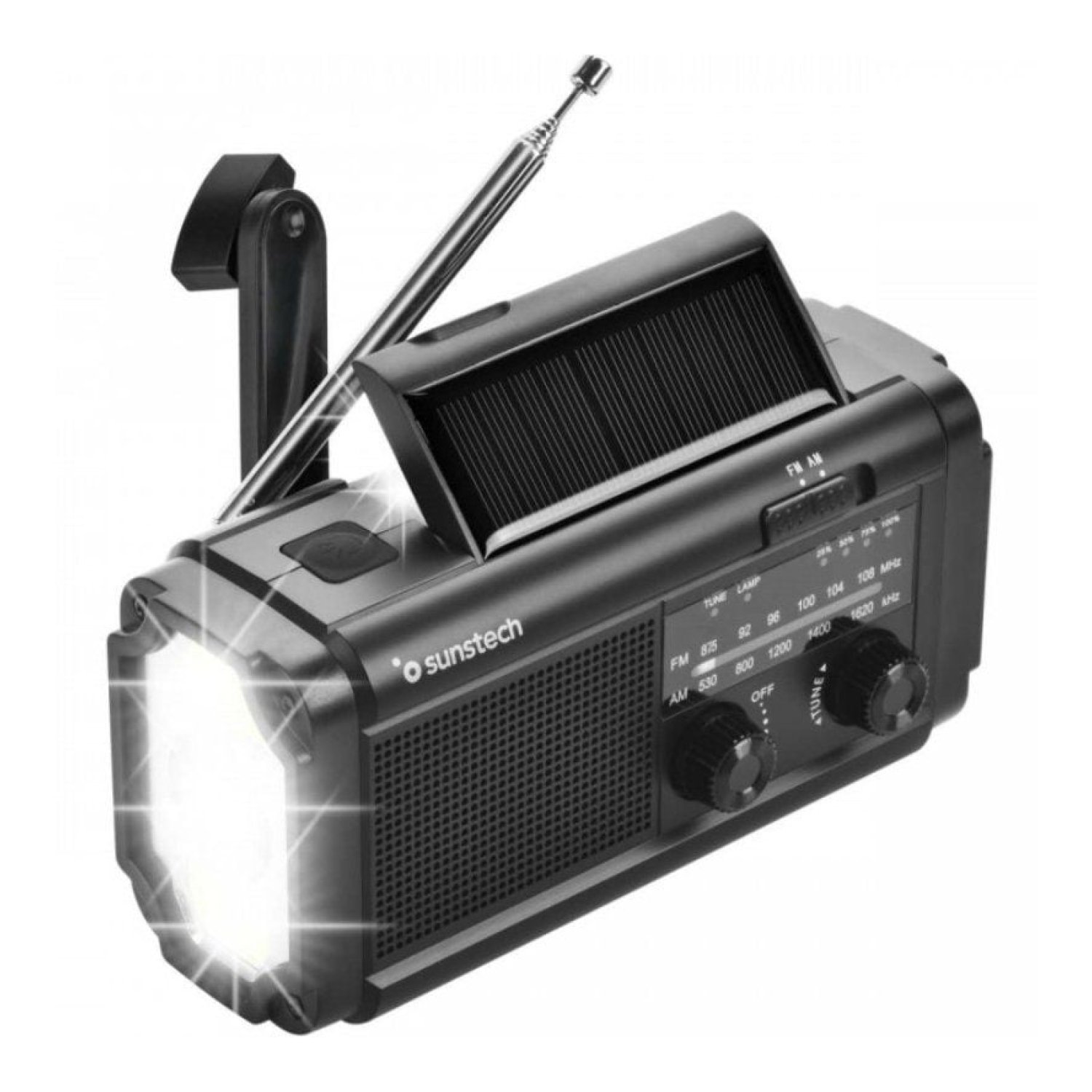 Sunstech RPE25 · Radio Portátil · CD · Negra