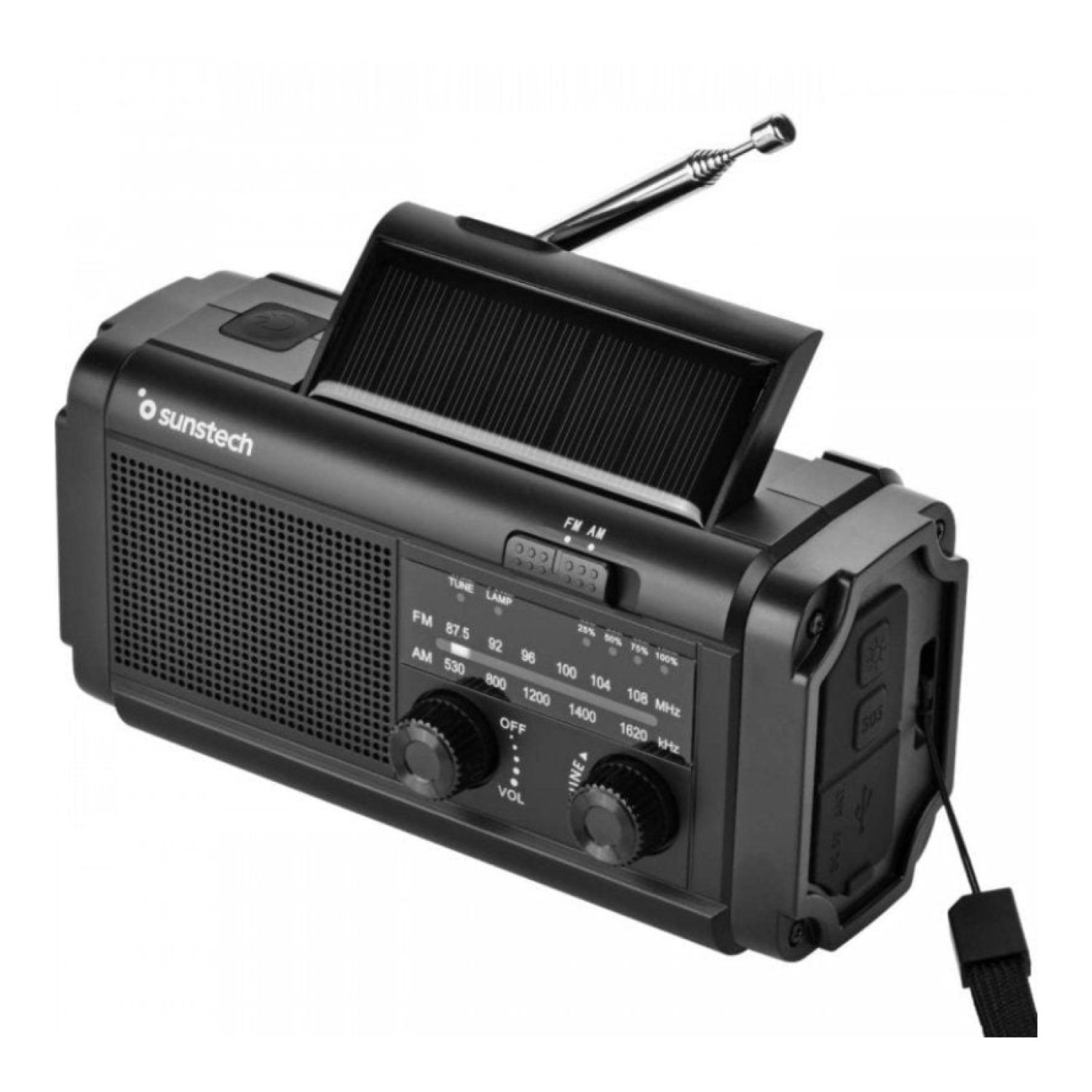 Sunstech RPE25 · Radio Portátil · CD · Negra