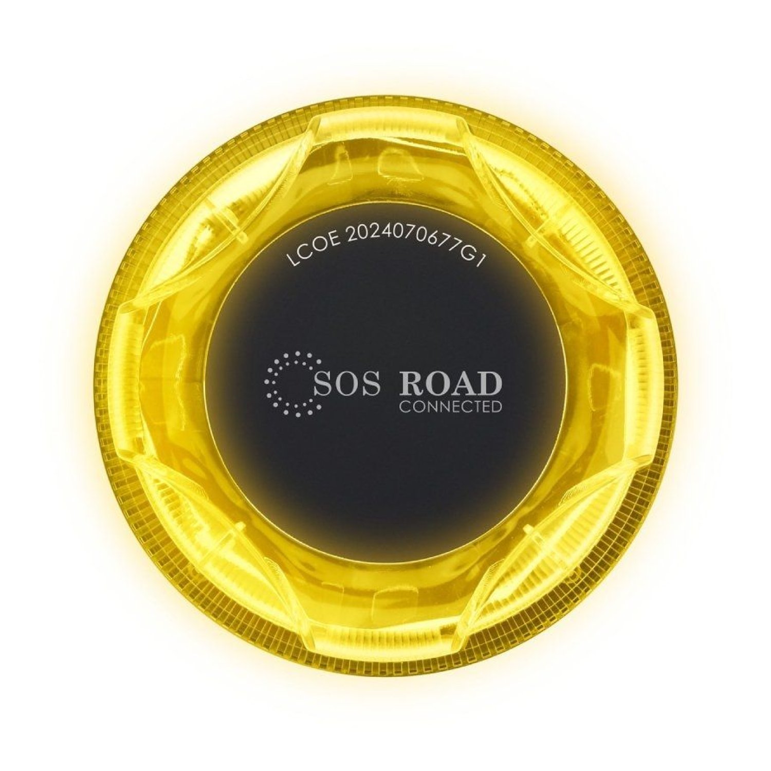 SOS Road Luz Baliza Emergencia EL2024 · Homologada · Geolocalizable · Base Imantada
