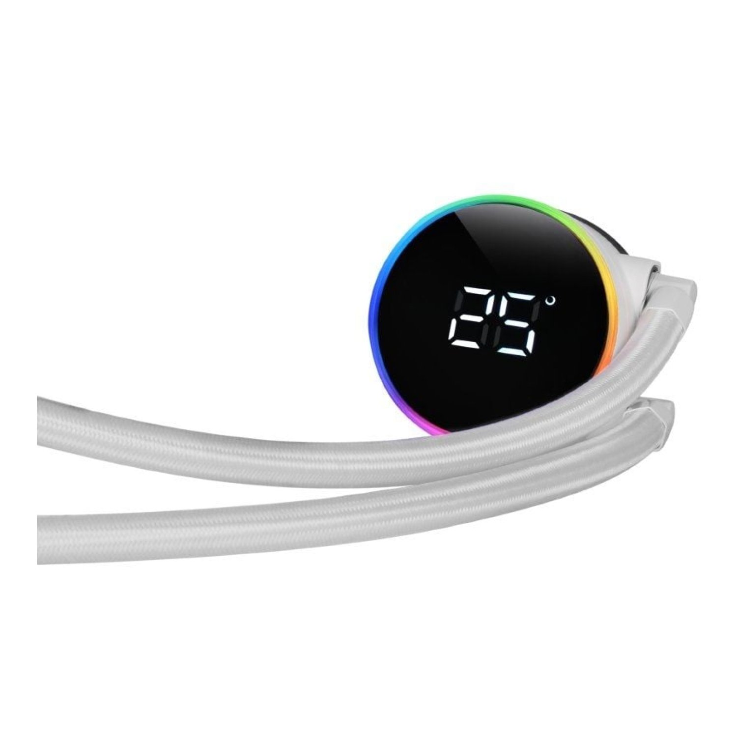 Mars Gaming ML-LCD360 · Refrigeración Líquida 360mm · Blanca · Display LCD