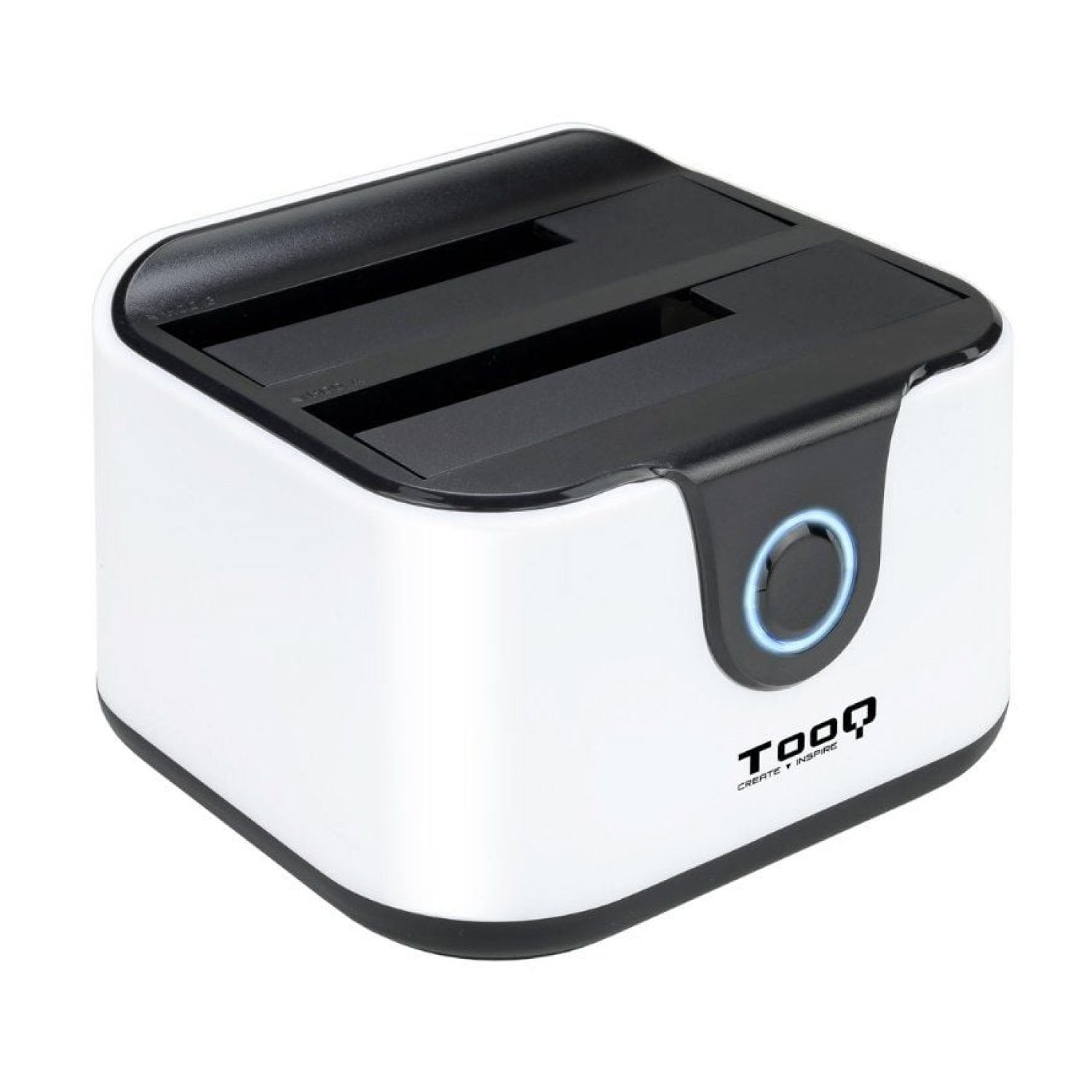 TooQ Docking Station TQDS-802BW · Para Discos Duros · USB 3.0