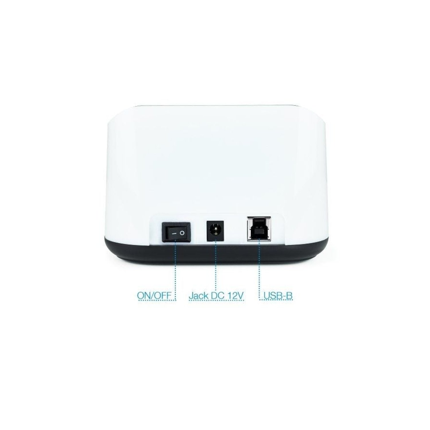 TooQ Docking Station TQDS-802BW · Para Discos Duros · USB 3.0