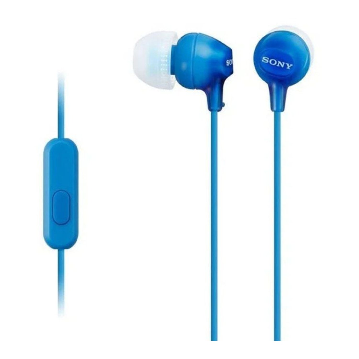 Sony MDR-EX15APLI · Auriculares Intrauditivos · Jack 3.5mm · Micrófono · Azules