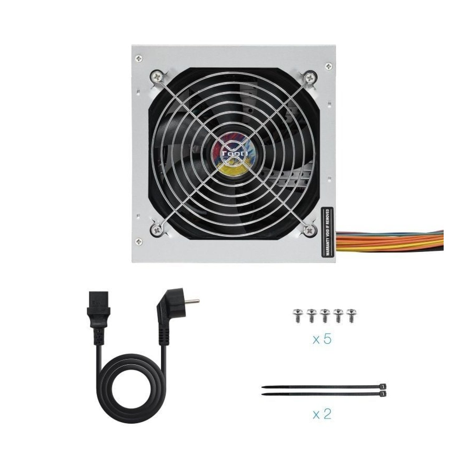 TooQ Apollo · Fuente de Alimentación · 500W · Ventilador 12cm