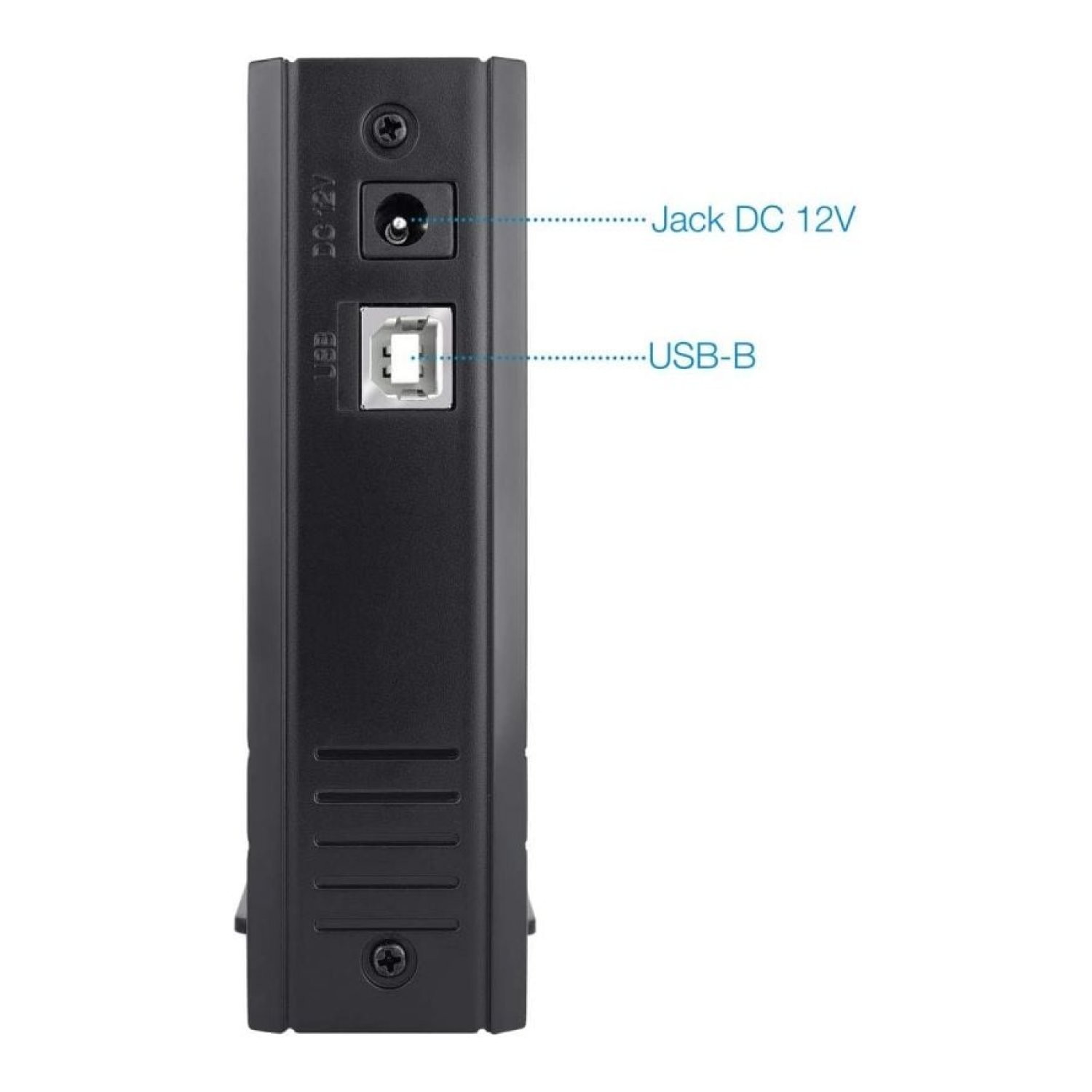 TooQ Caja Externa 3,5" · USB 2.0 · TQE-3520B