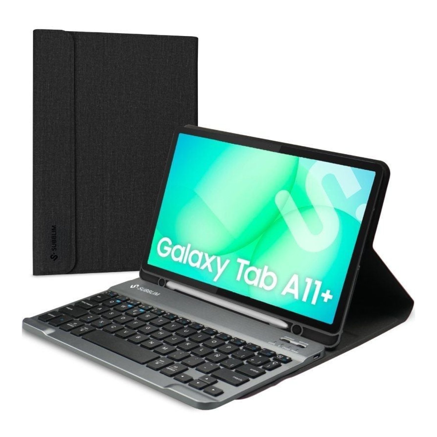 Subblim KeyTab Pro BT · Funda con Teclado · Samsung Galaxy A11+ · Negra